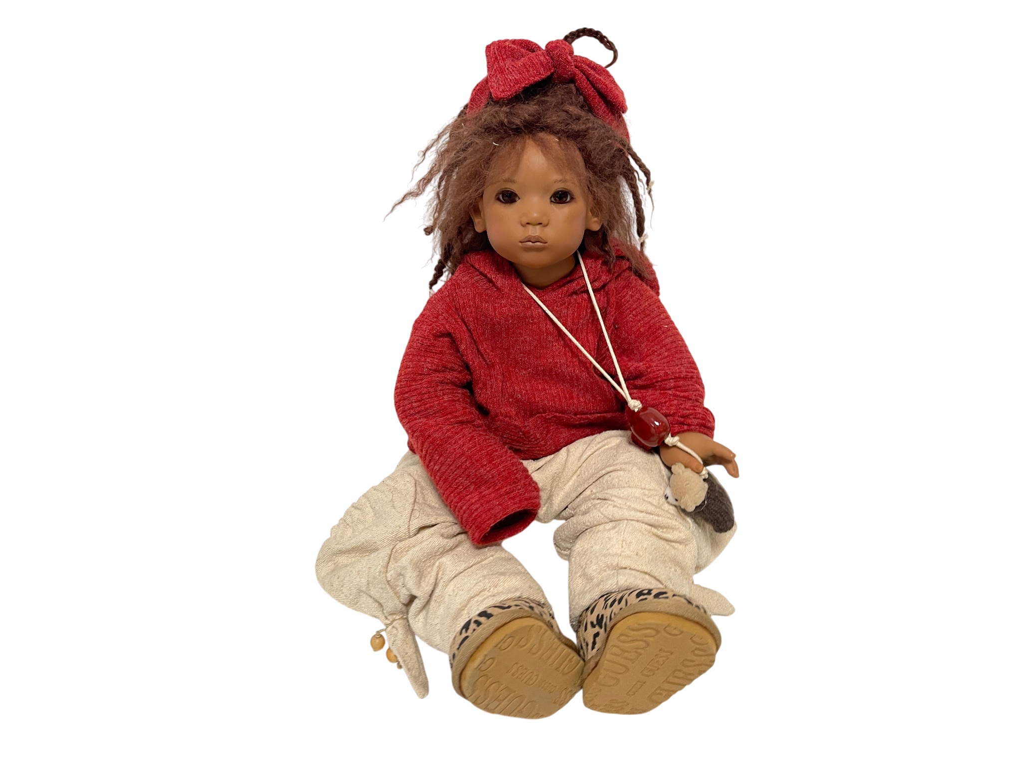  Künstlerpuppe Annette Himstedt Puppe Keri 58 cm. Top Zustand.  