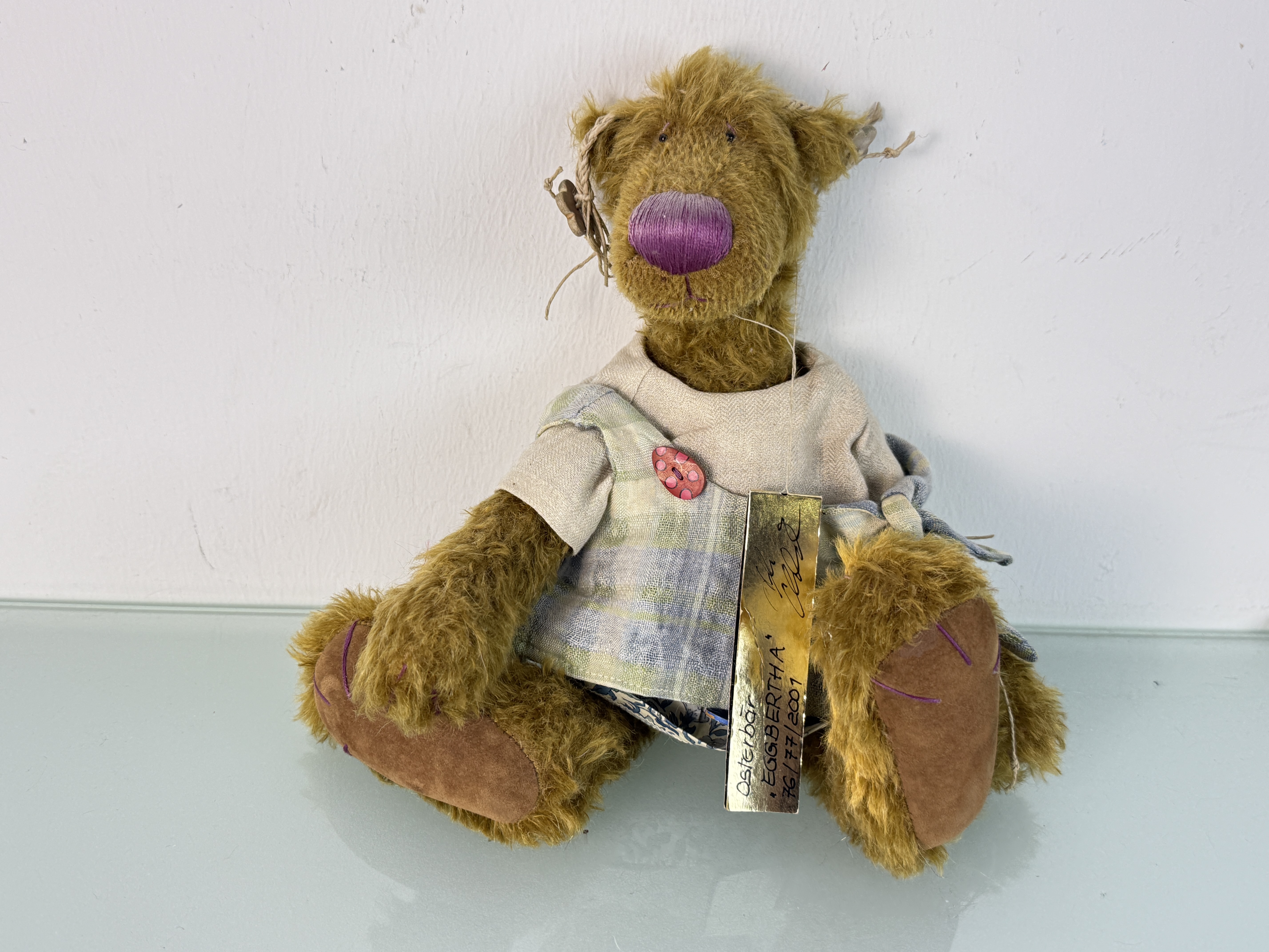 Zwergnase - Nicole Marschollek-Menzner Künstlerbär 34 cm Top Zustand 