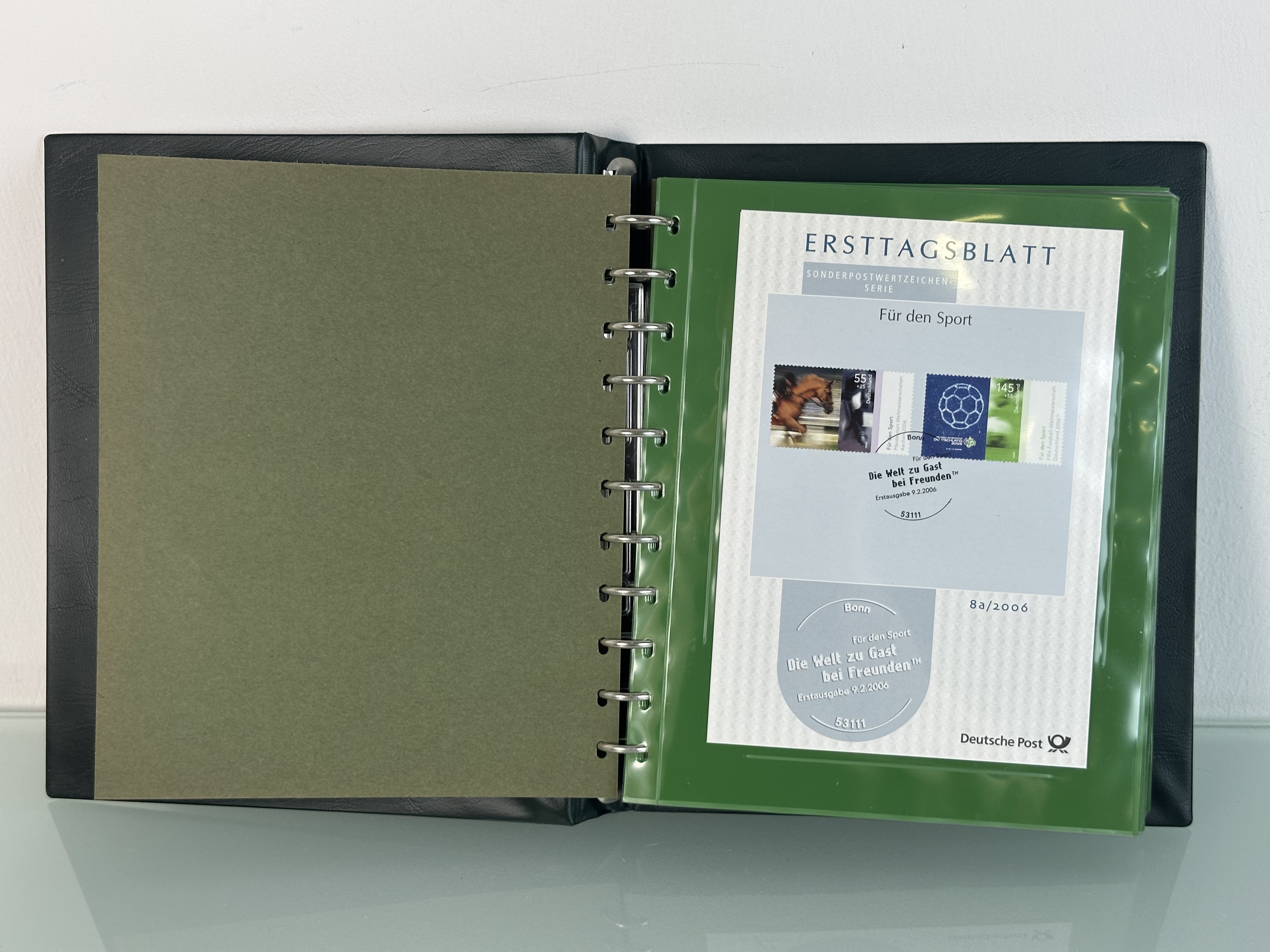 Sammler Ersttagsblatt Album 2006-2007 & Gemischt. Top Zustand