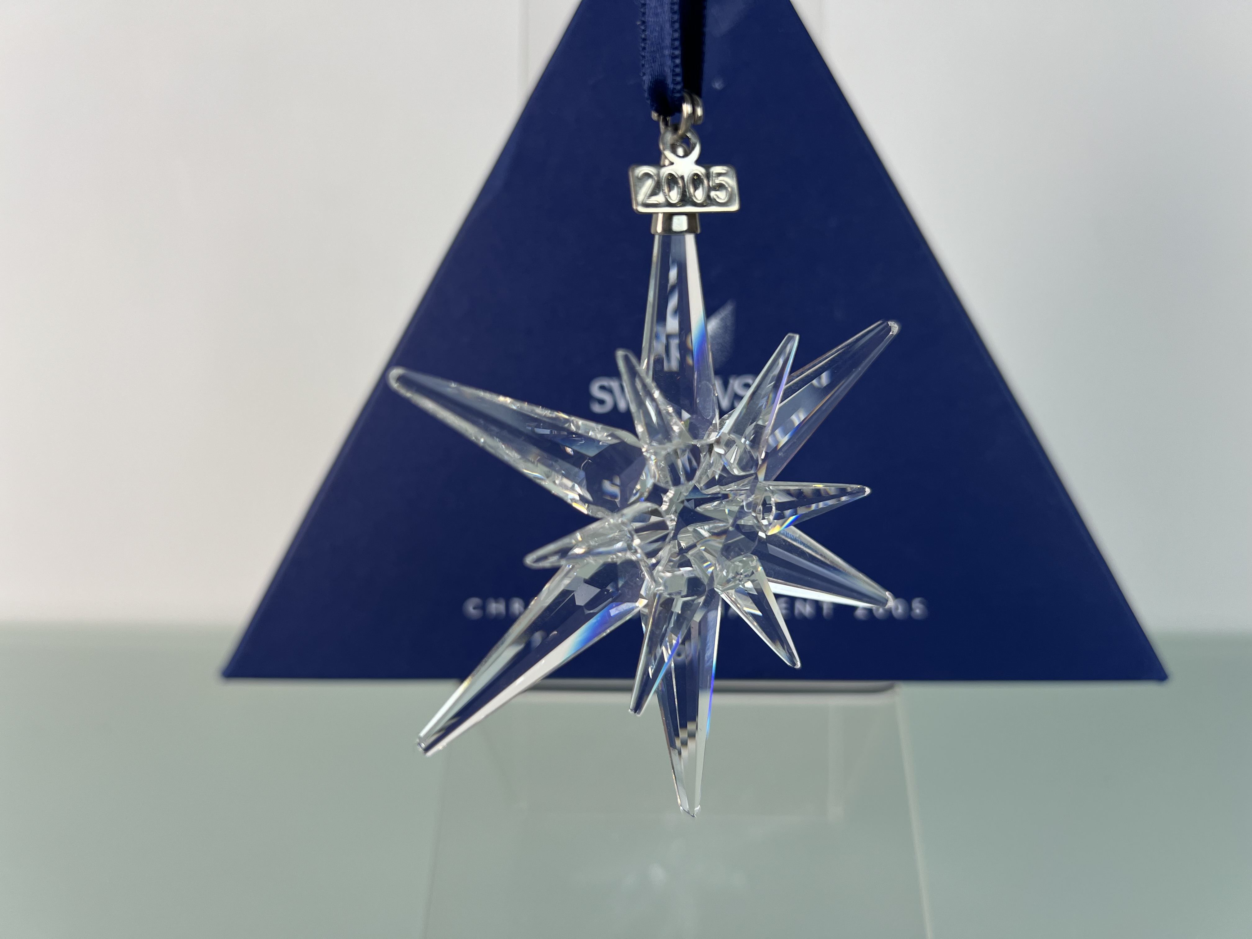 Swarovski Figur 680502 Weihnachtsstern 2005 Groß 8 cm. OVP & Zertifikat. Top Zustand
