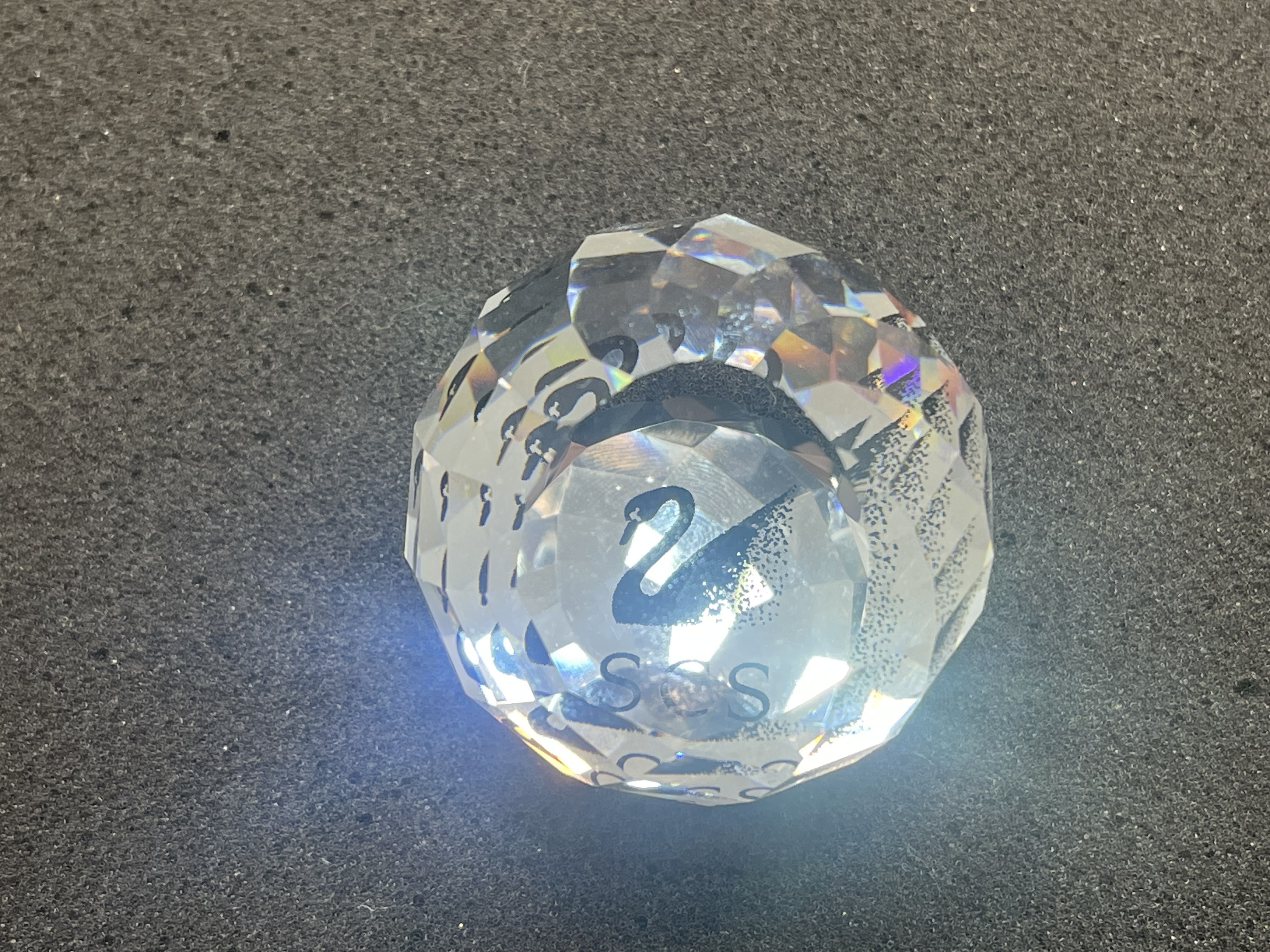  Swarovski Figur Briefbeschwerer 3 cm. Top Zustand    