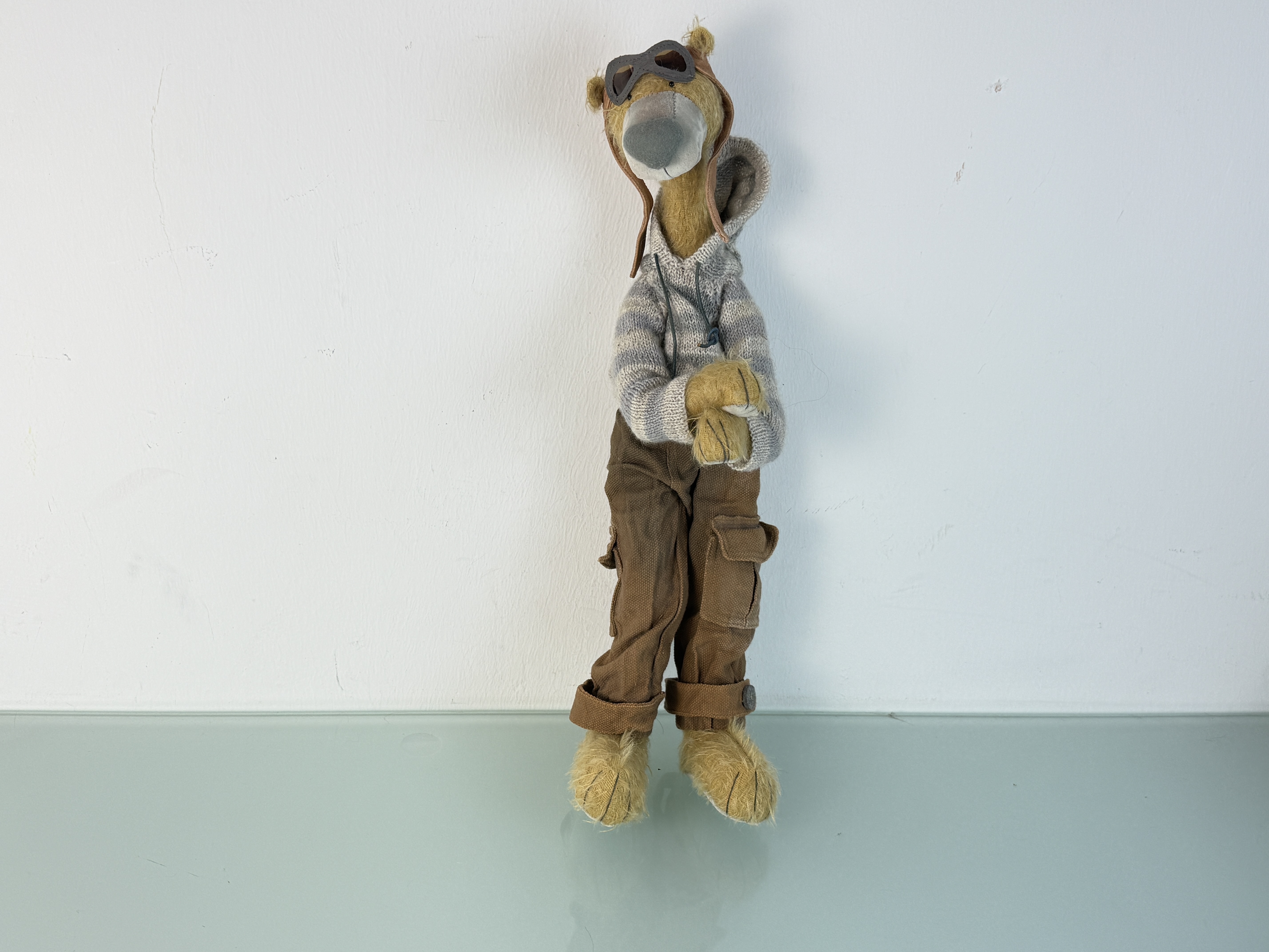 Zwergnase Nicole Marschollek Menzner Künstlertiere Bär 50 cm Top Zustand