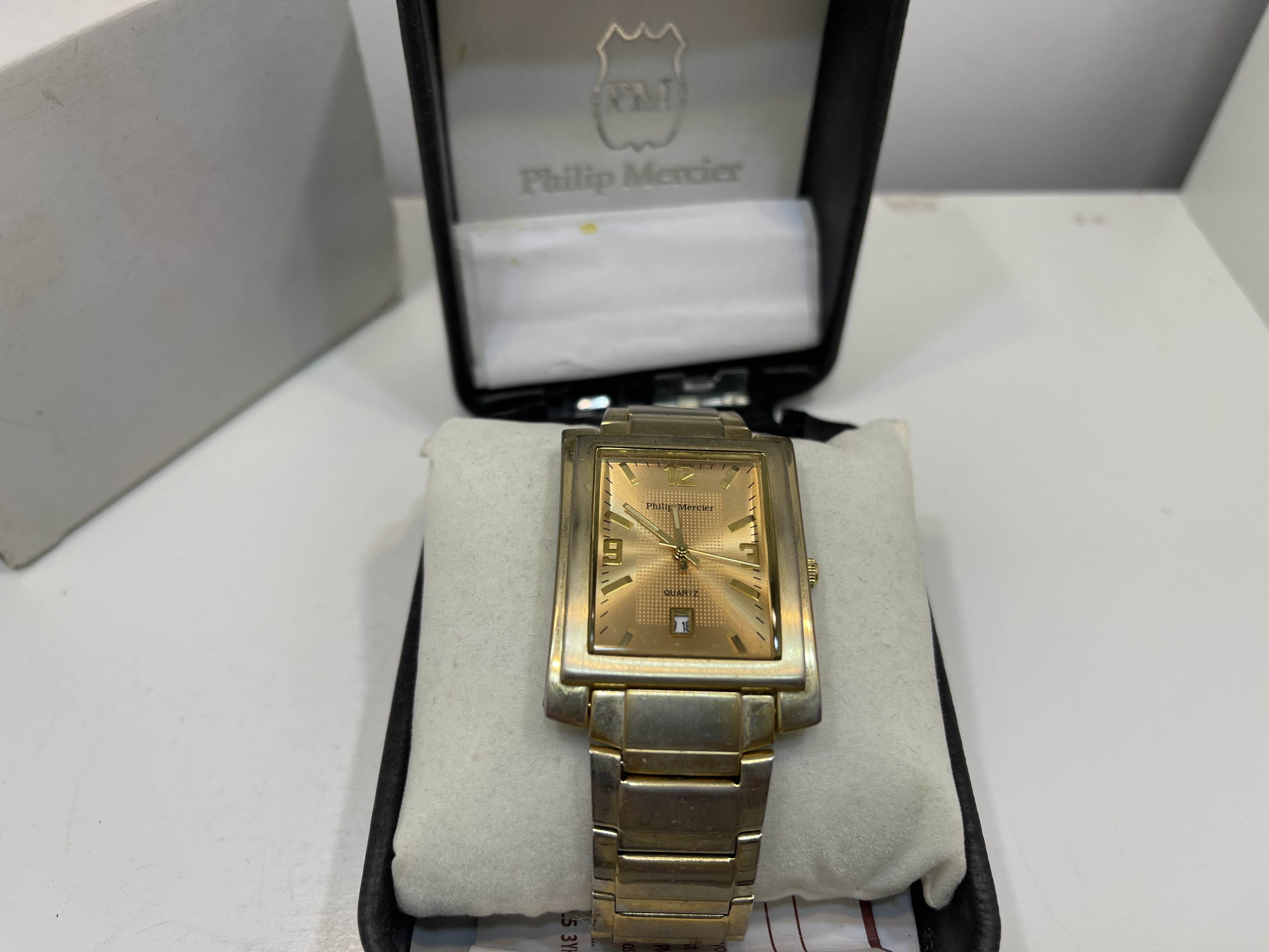 Philip Mercier Damen Armbanduhr Quarz - Top Zustand    