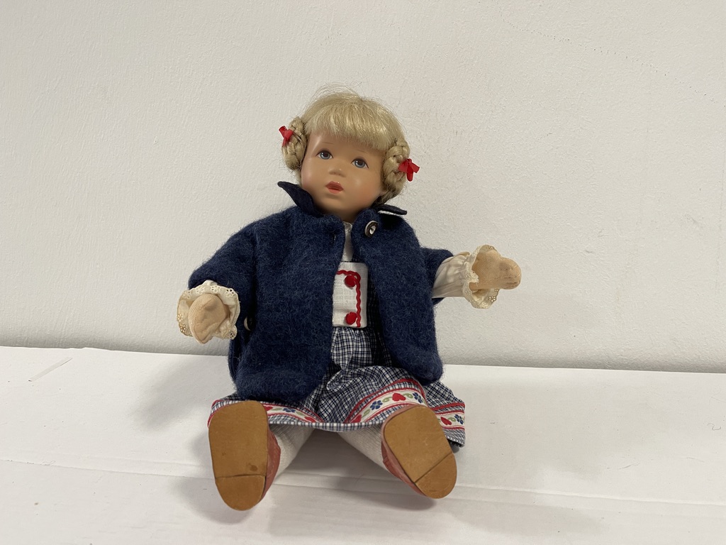 Käthe Kruse Puppe  Sammler Puppe 34 cm. - Top Zustand  