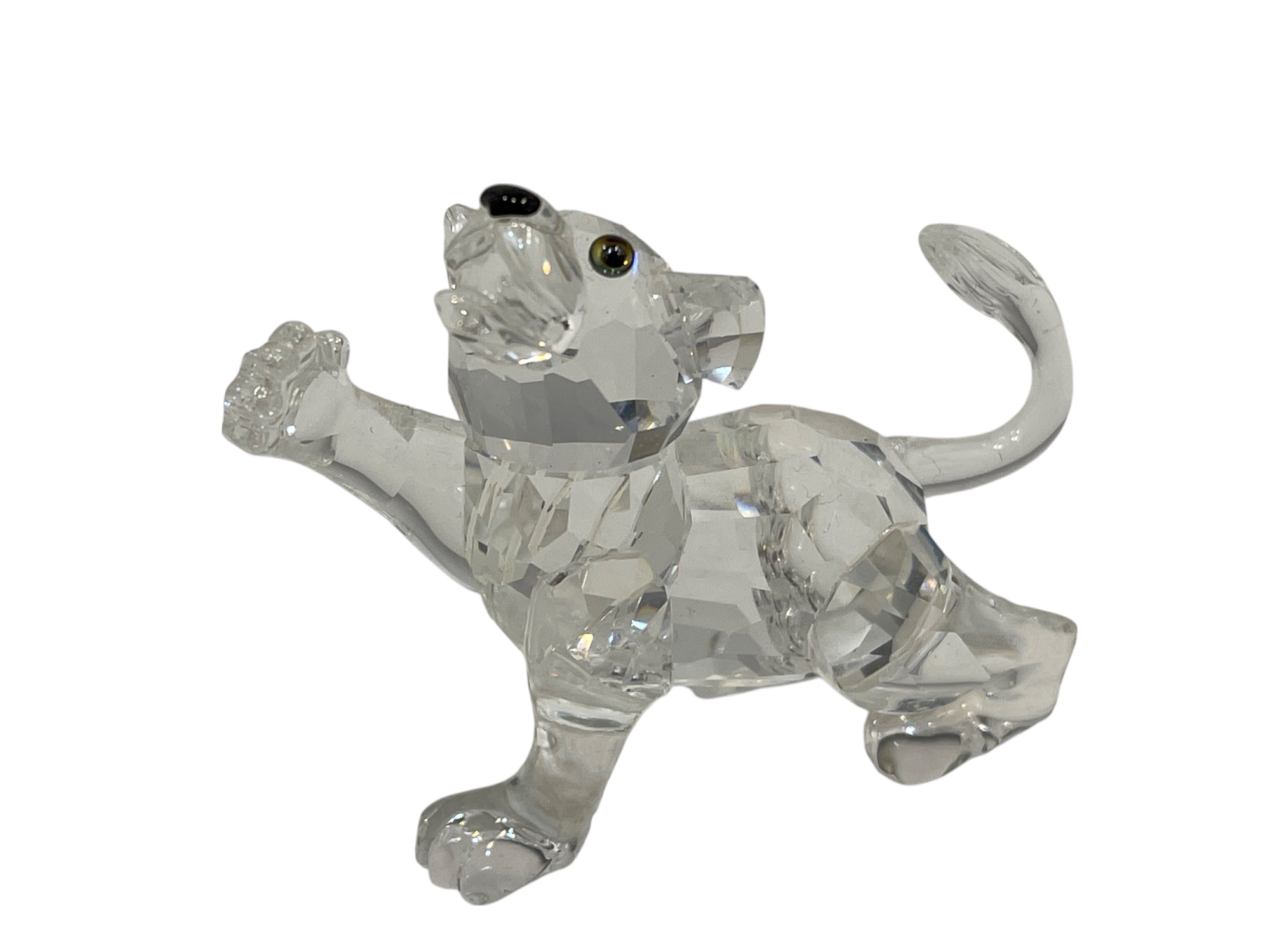 Swarovski Figur 210460 Baby Löwe, Jungtier 6,5 cm. Top Zustand  