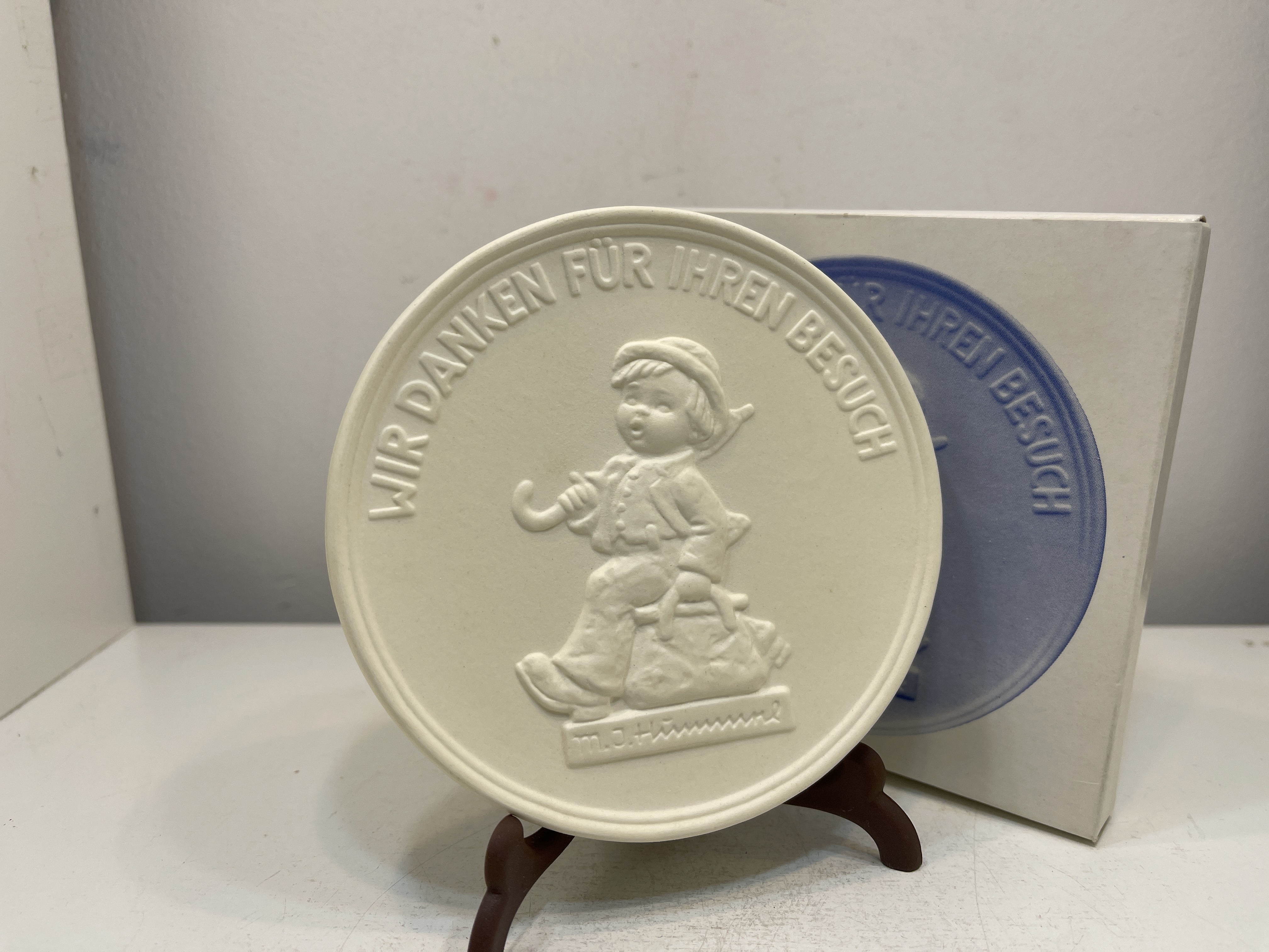  M.I. Hummel Plakette Ø 10 cm. 1 Wahl. Top Zustand. 