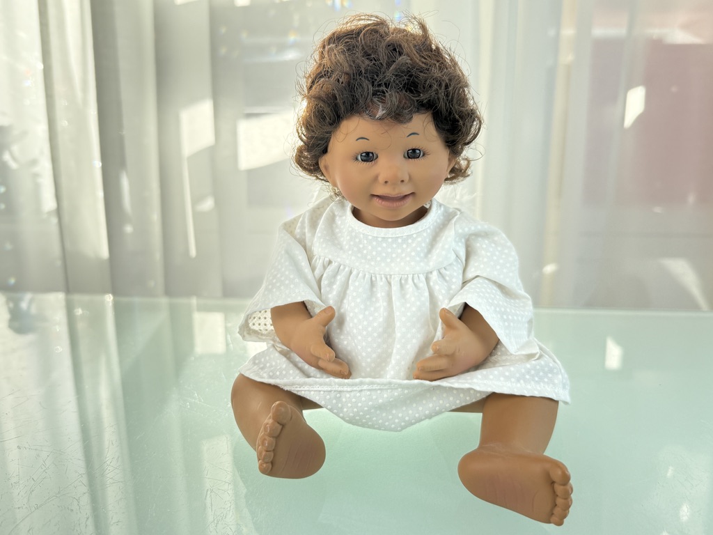 Künstlerpuppe Rosemarie Anna Müller Puppe 28 cm. Top Zustand