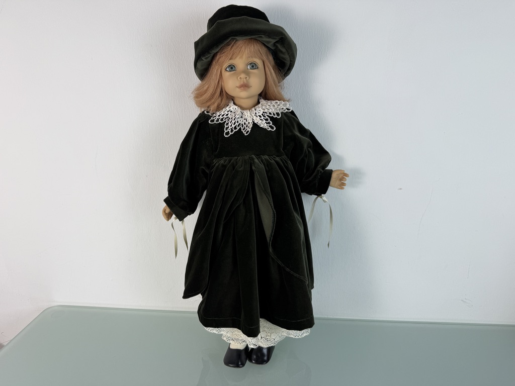 Künstlerpuppe Joke Grobben Künstlerpuppe Vinyl Puppe 63 cm. Top Zustand  