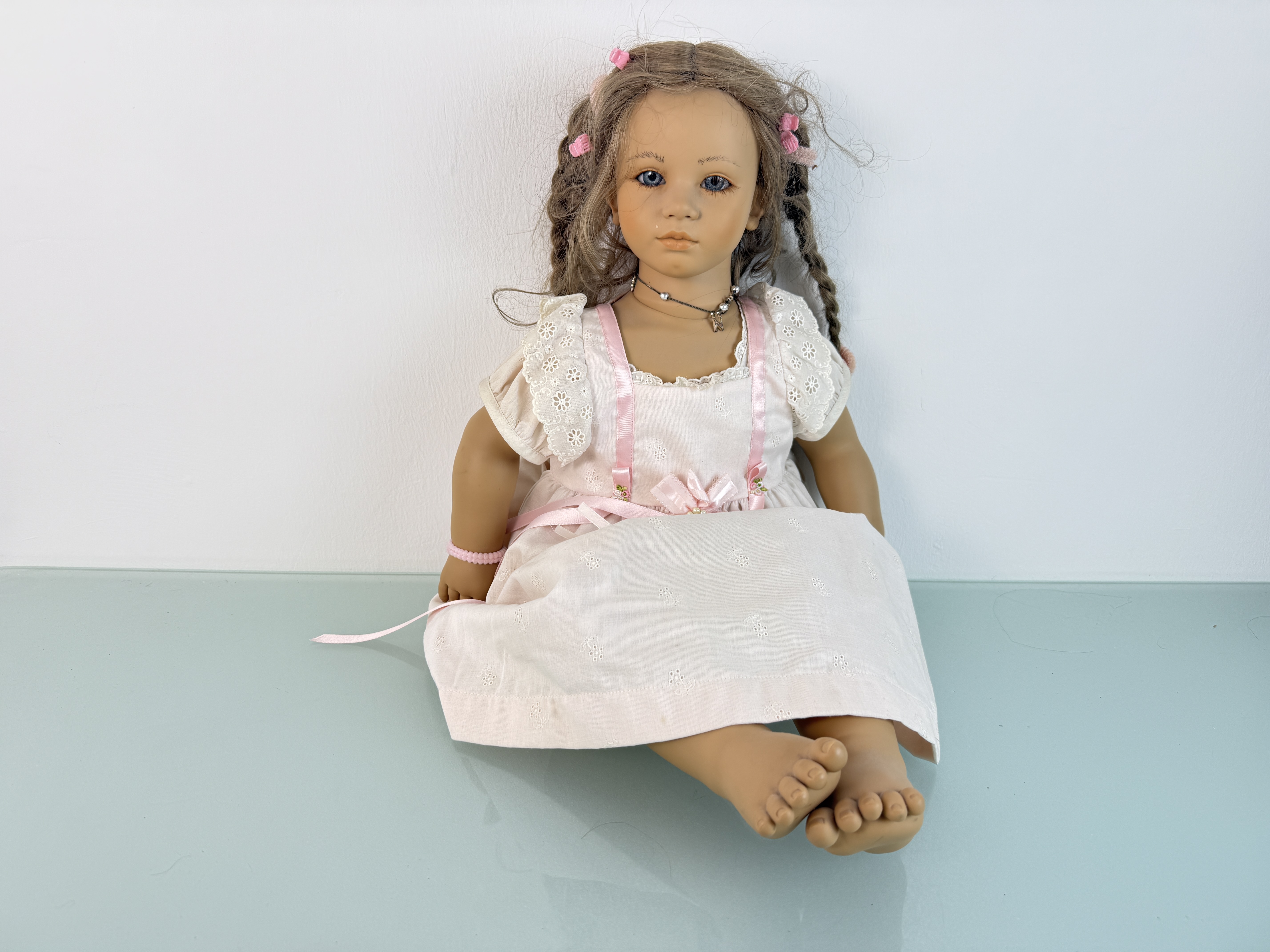 Künstlerpuppe Annette Himstedt Puppe Fiene 65 cm. Top Zustand. Sehr selten.