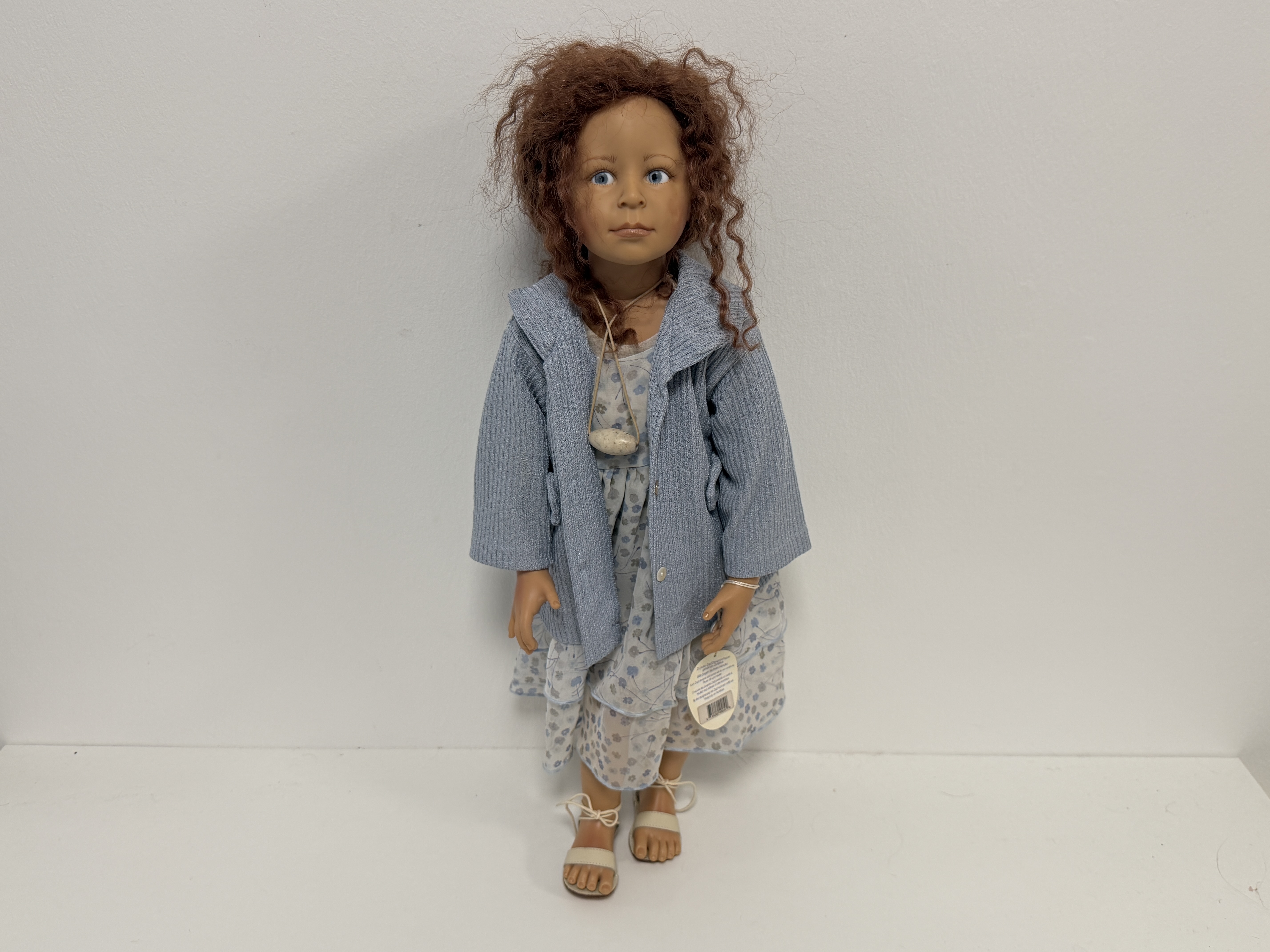 Heidi Plusczok Künstlerpuppe Vinyl Puppe 68 cm. Top Zustand