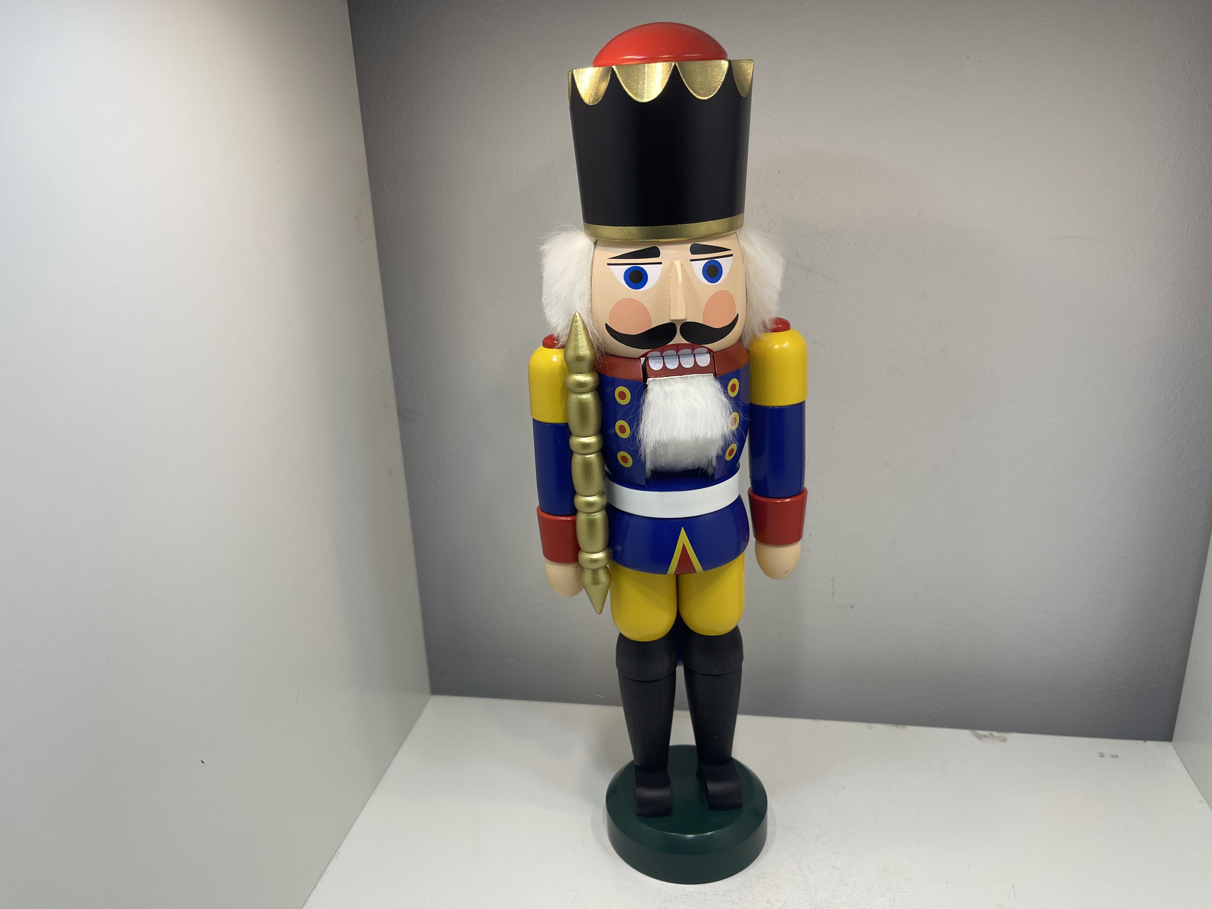 Erzgebirge Figur Seiffener Nussknacker 24 cm. Top Zustand 