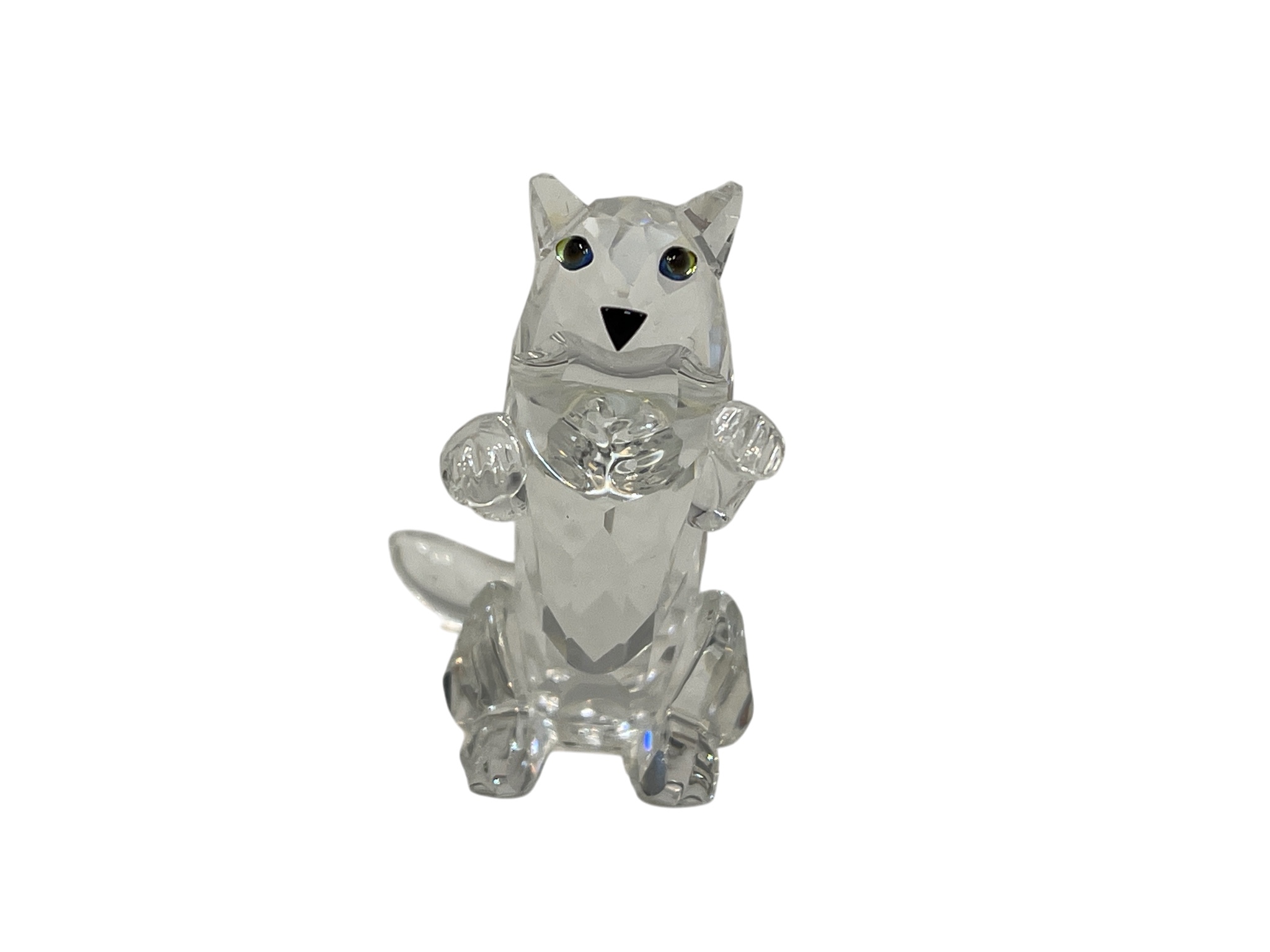 Swarovski Figur 028000 Springende Katze 3,5 cm. Top Zustand 