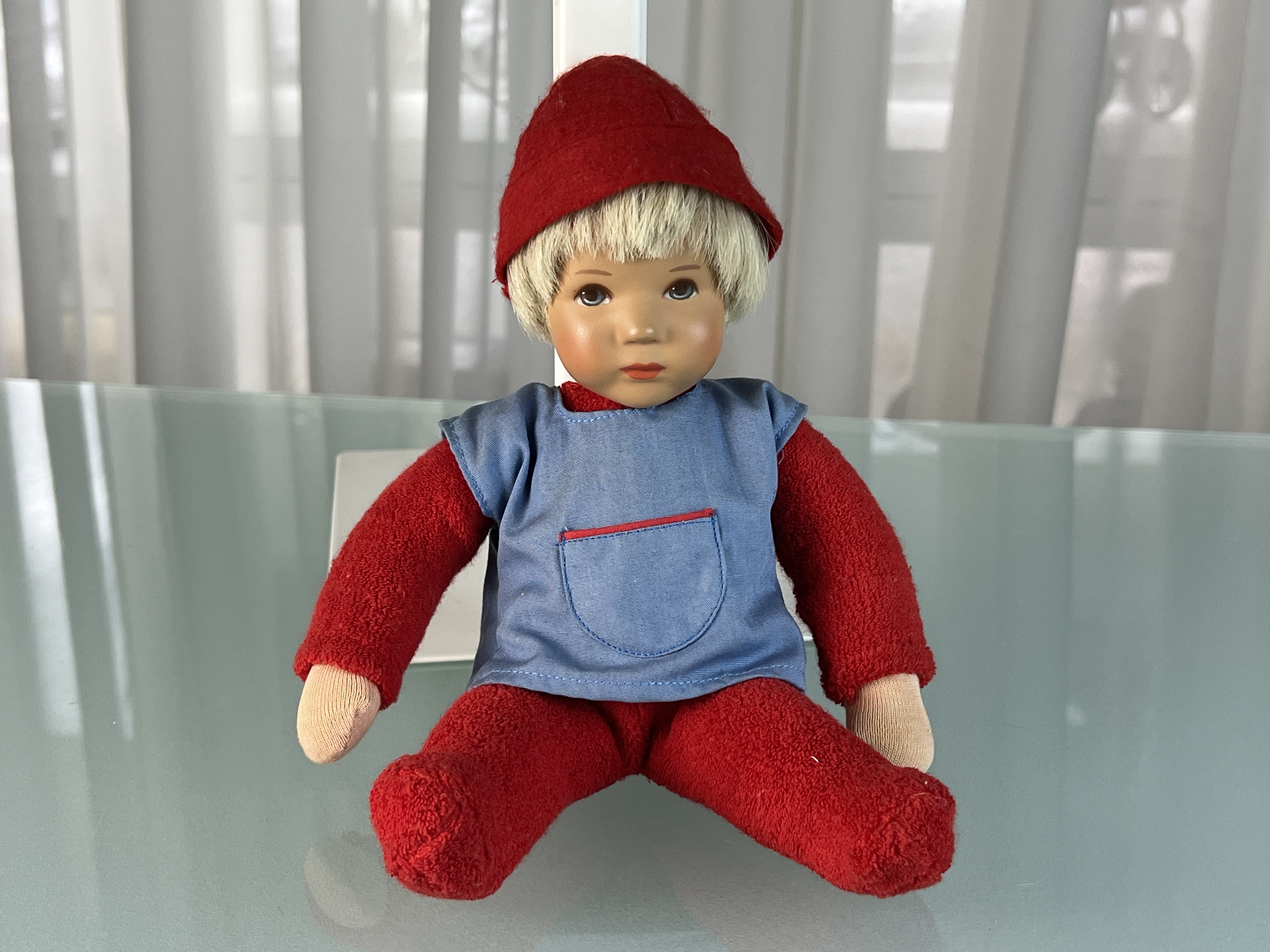 Käthe Kruse Puppe Sammler Puppe 25 cm. - Top Zustand      