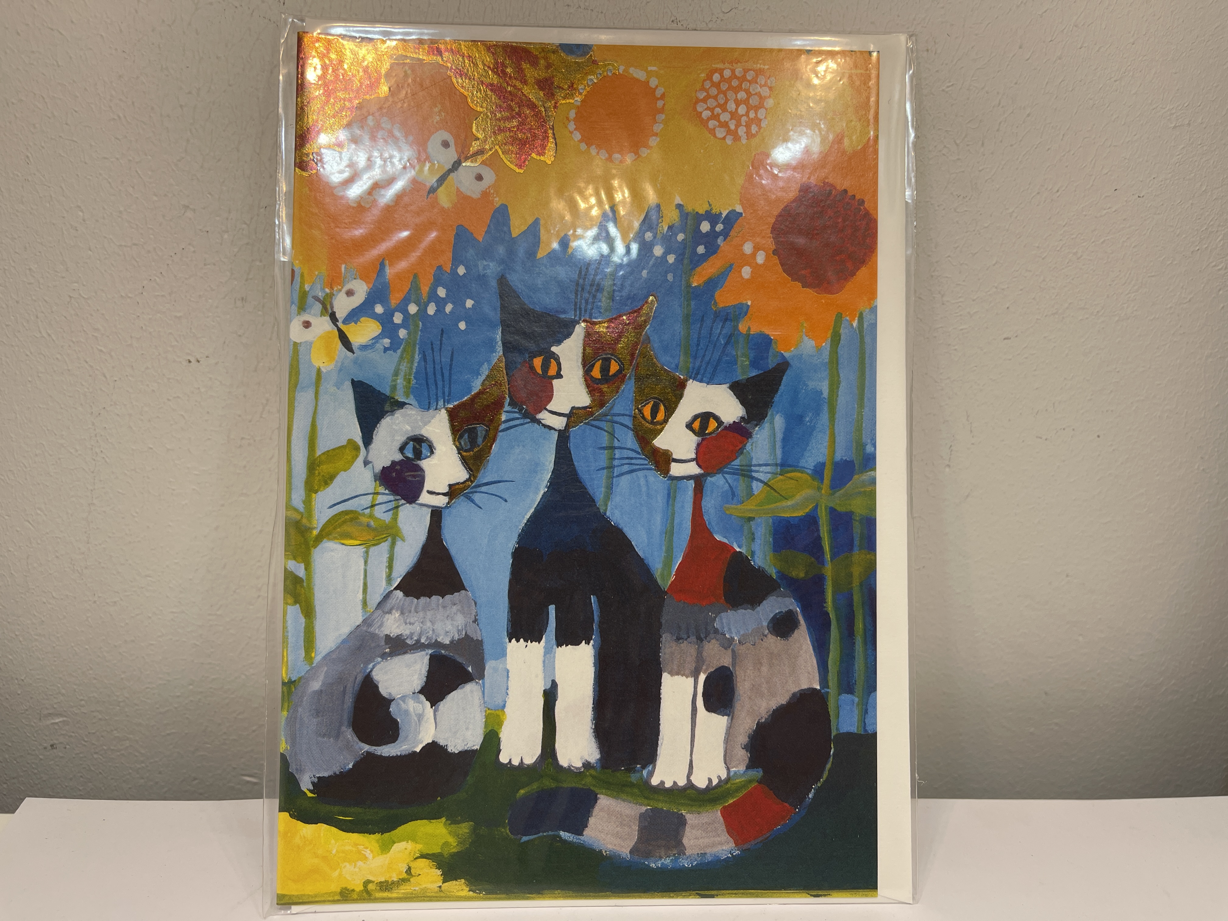 Rosina Wachtmeister 66-987-19-9 Grußkarten Set 5 Stück je 17,5 cm - Unbenutzt 