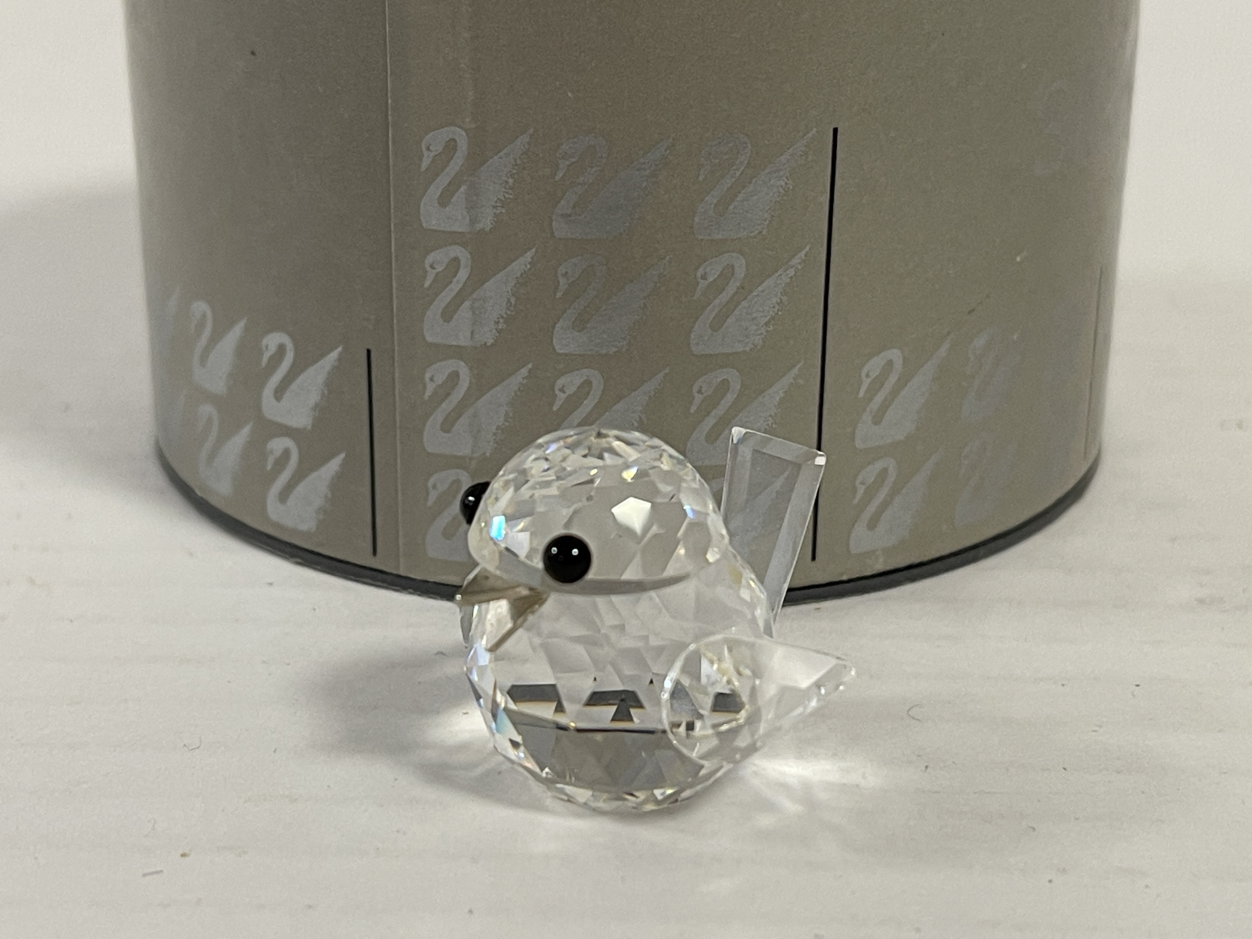 Swarovski Figur Kristall 010017 Spatz 3 cm. Ovp & Zertifikat + Top Zustand.  