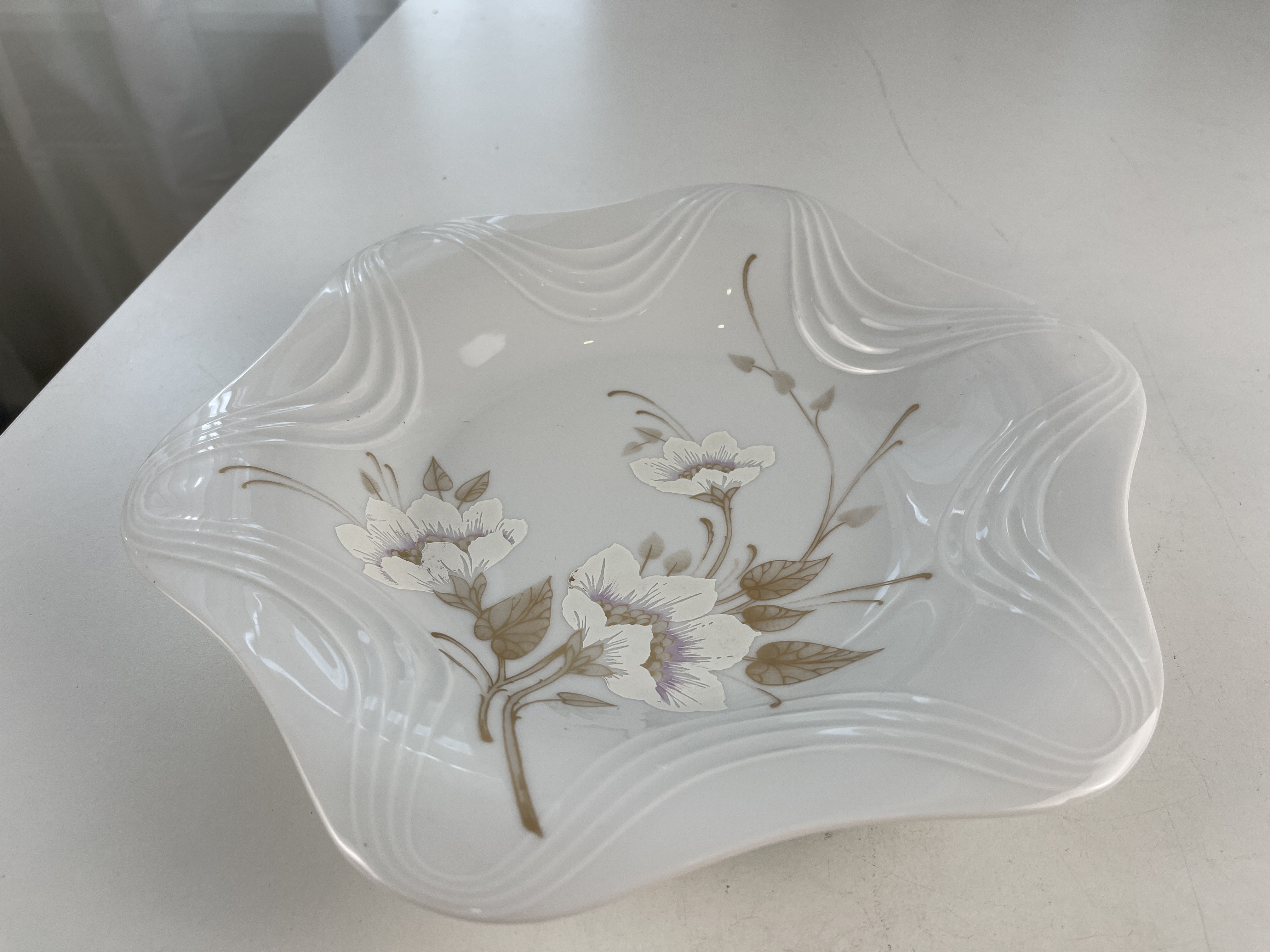 Sammler Porzellan Teller 29 x 4  cm. Guter Zustand    