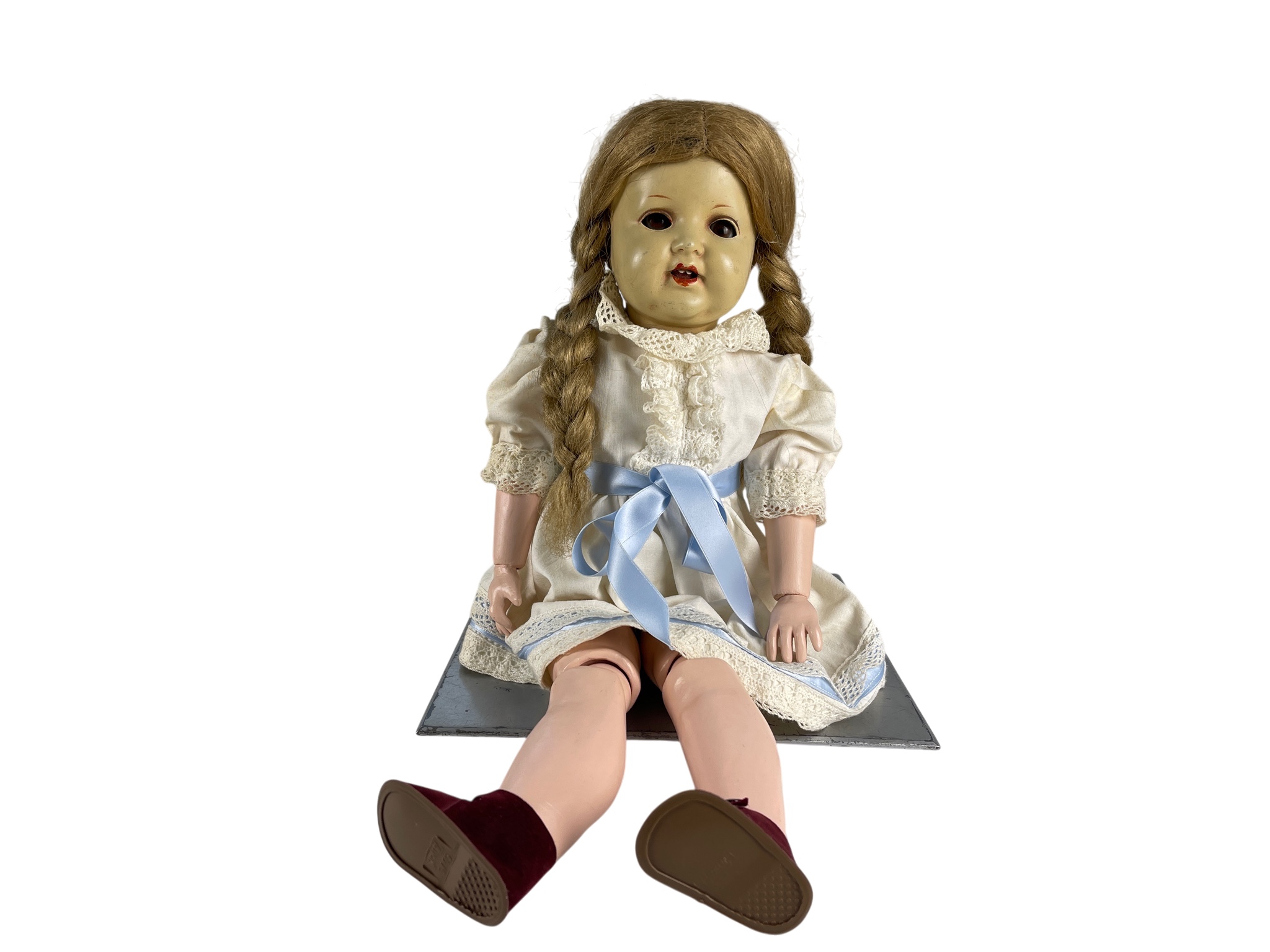 Künstlerpuppe Armand Marseille Alte Puppe 48 cm Zustand Siehe Fotos    