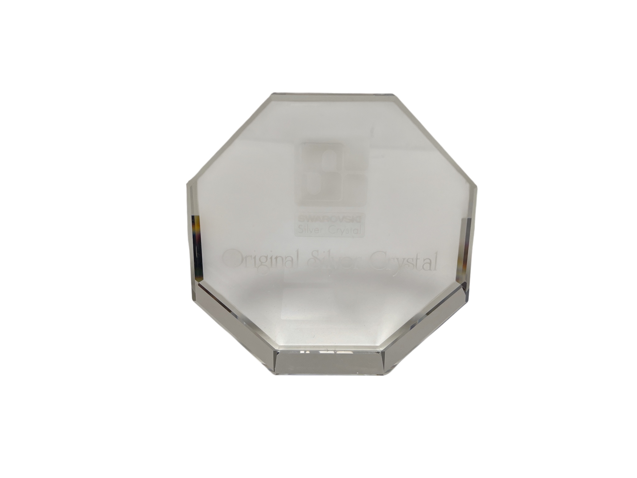 Swarovski Händlerschild Octagon 11 cm - Top Zustand.   