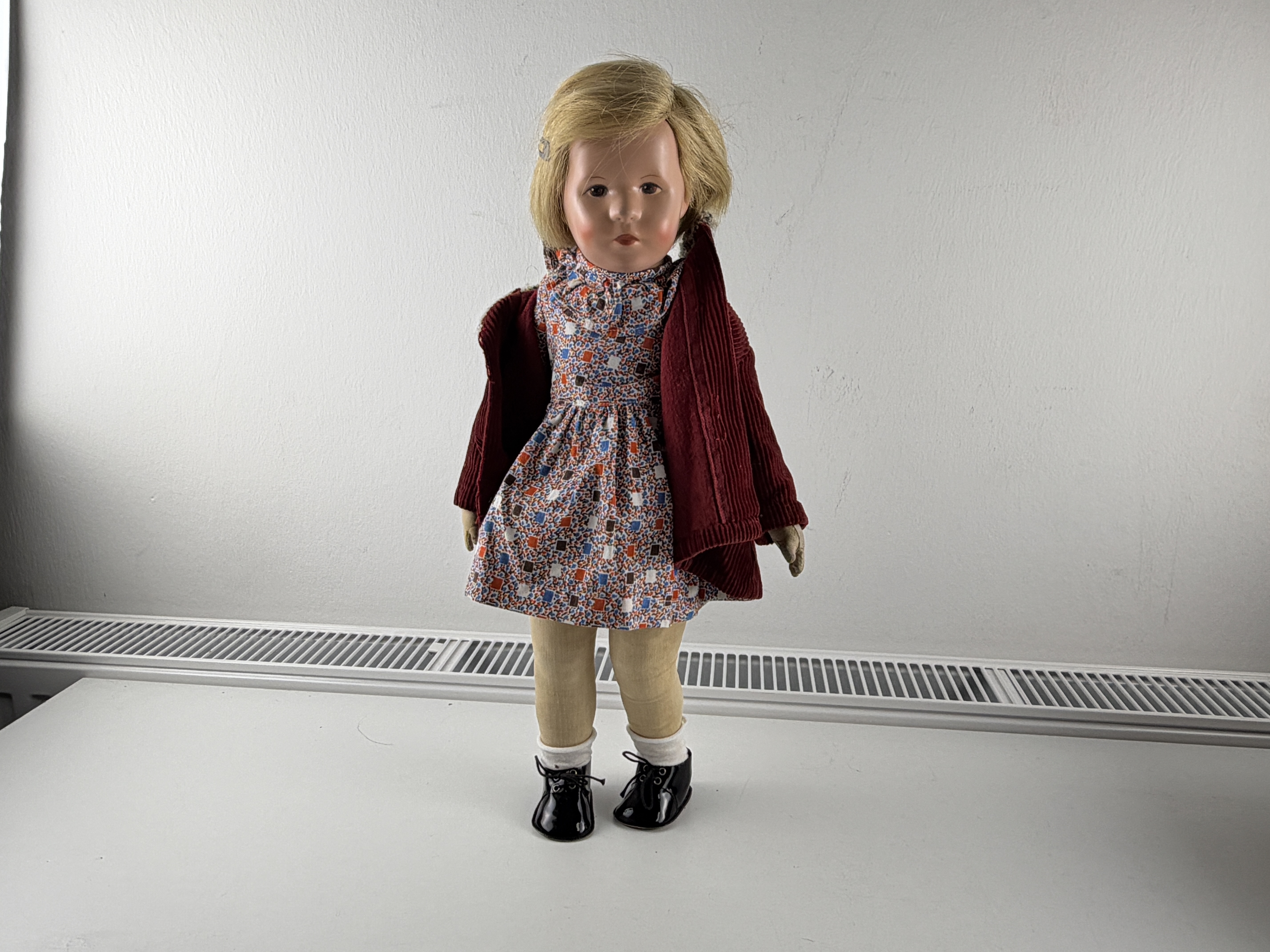 Alte Käthe Kruse Puppe Sammlerpuppe 50 cm Zustand Siehe Fotos 