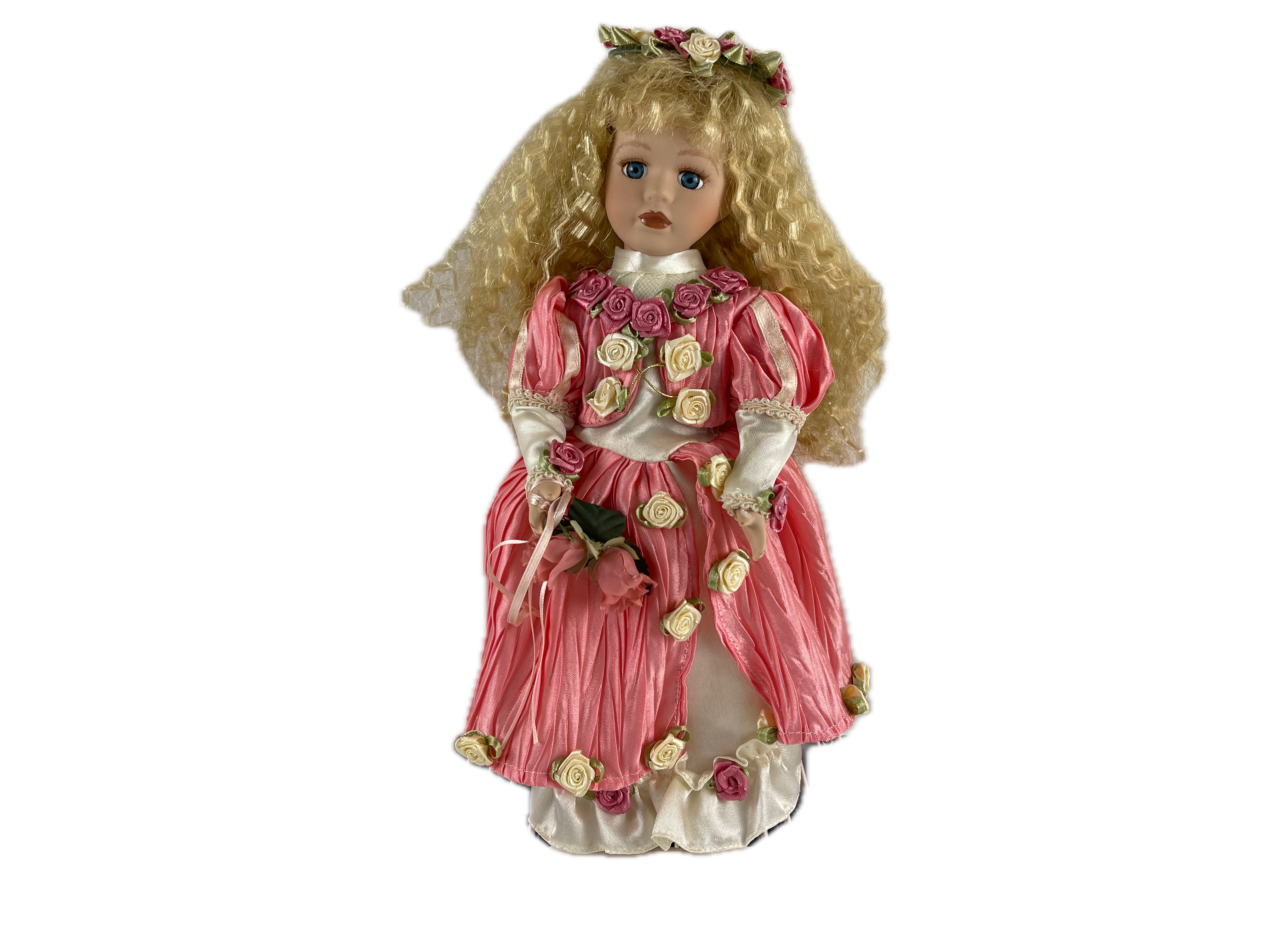 Künstlerpuppe Porzellan Puppe 30 cm. Top Zustand  