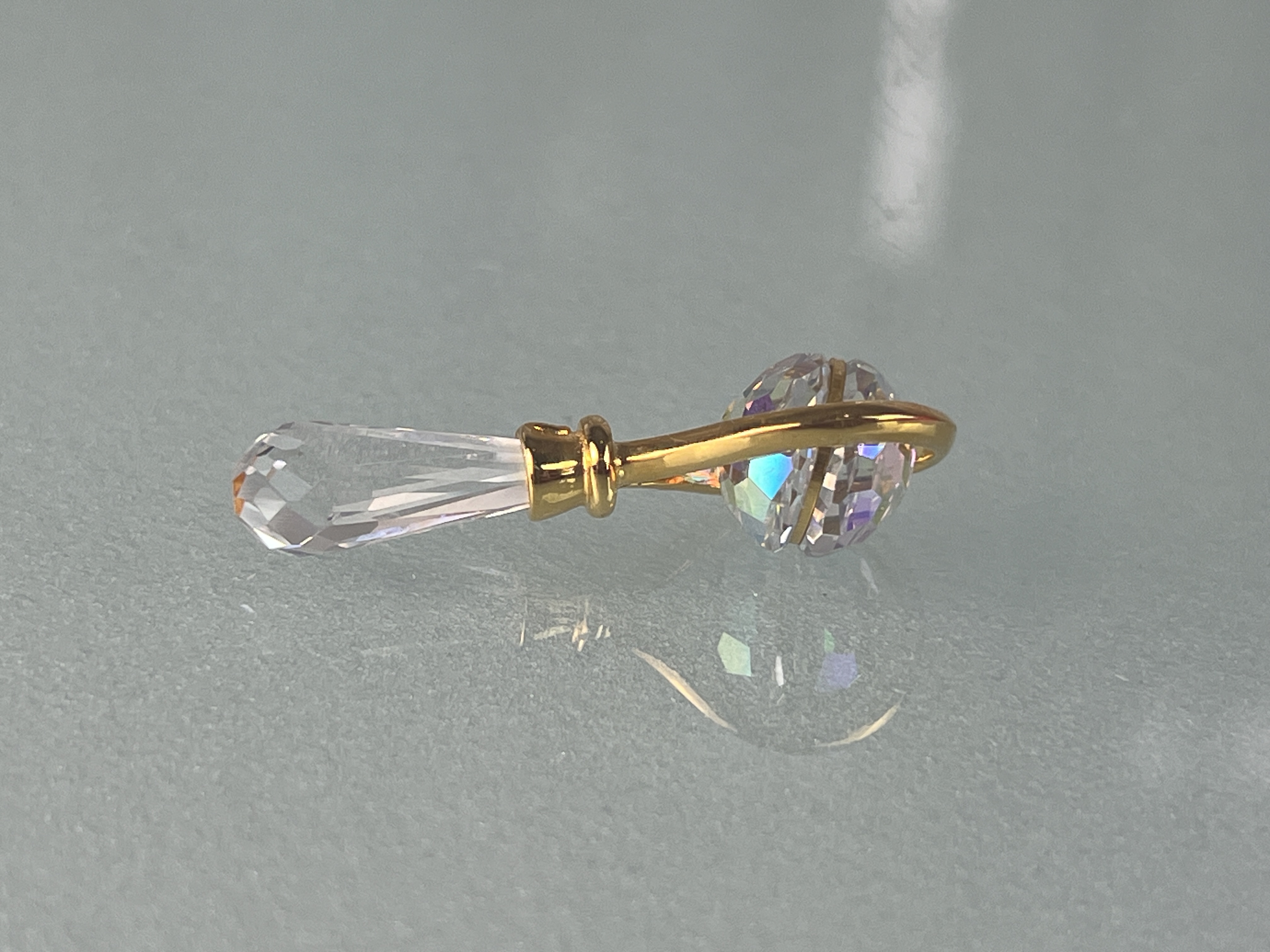 Swarovski Figur 219199 Rassel 3,7 cm. Top Zustand. 