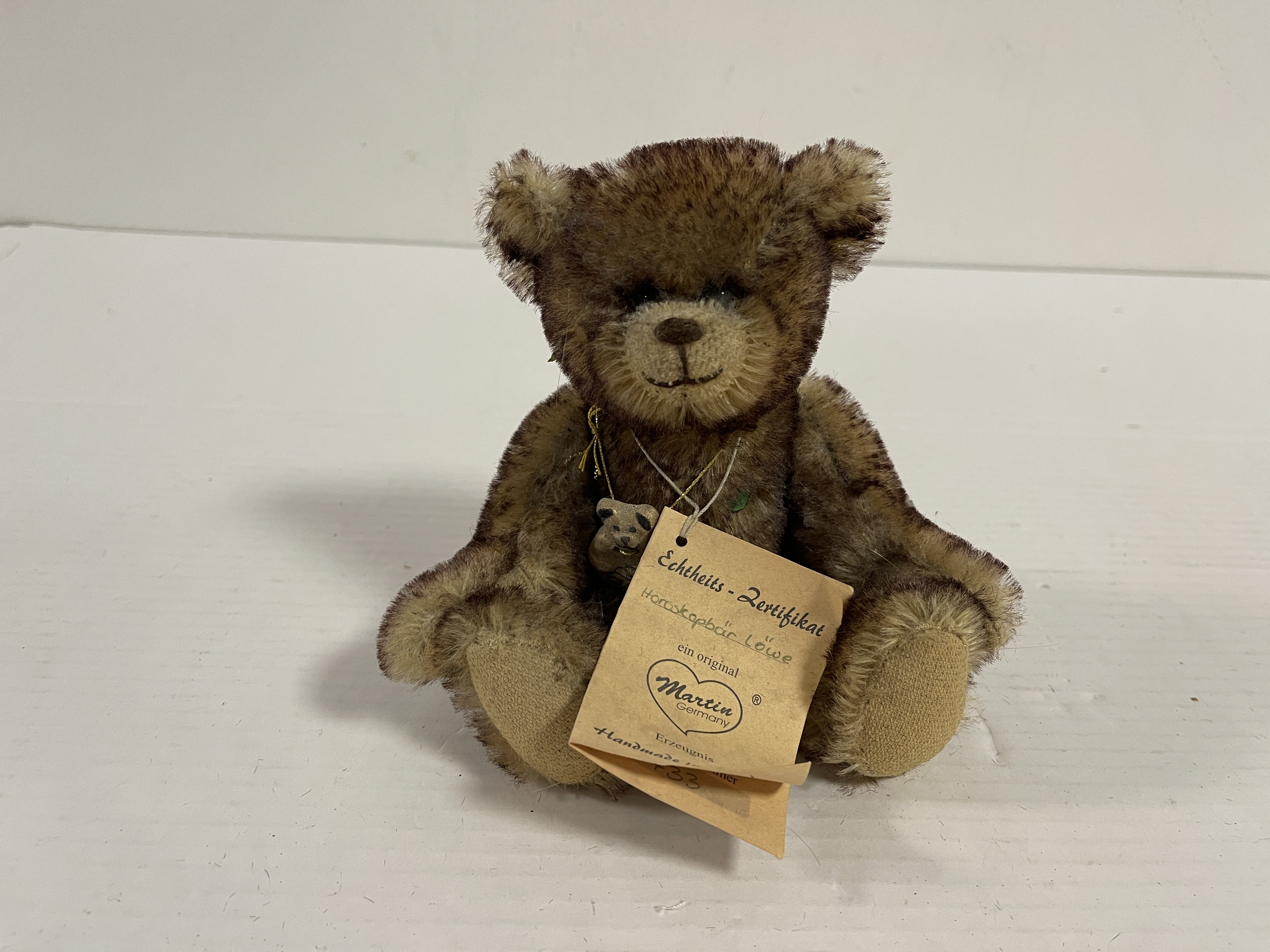 Künstlerbär Martin Bär Teddy Bär 21 cm Top Zustand
