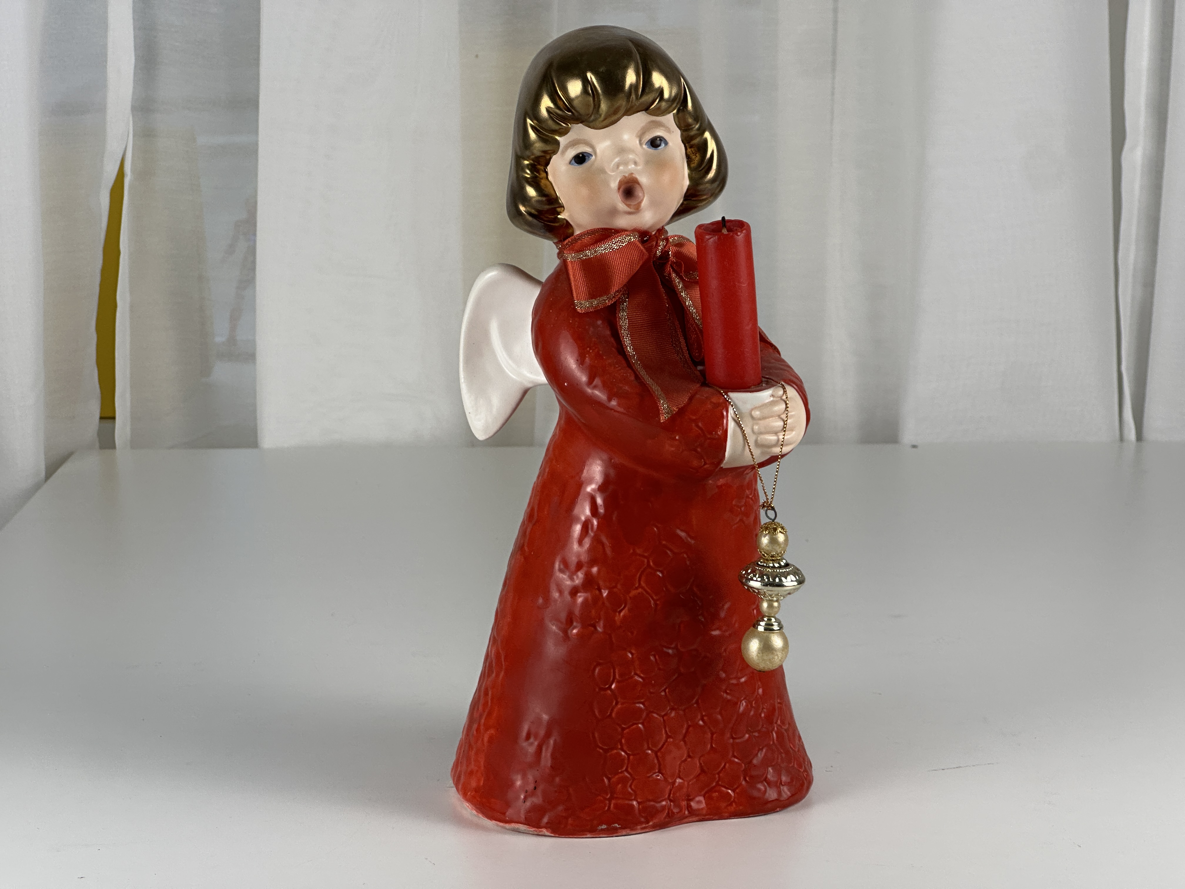 Goebel Figur 42 051 Engel Kerzenständer 30 cm. Top Zustand