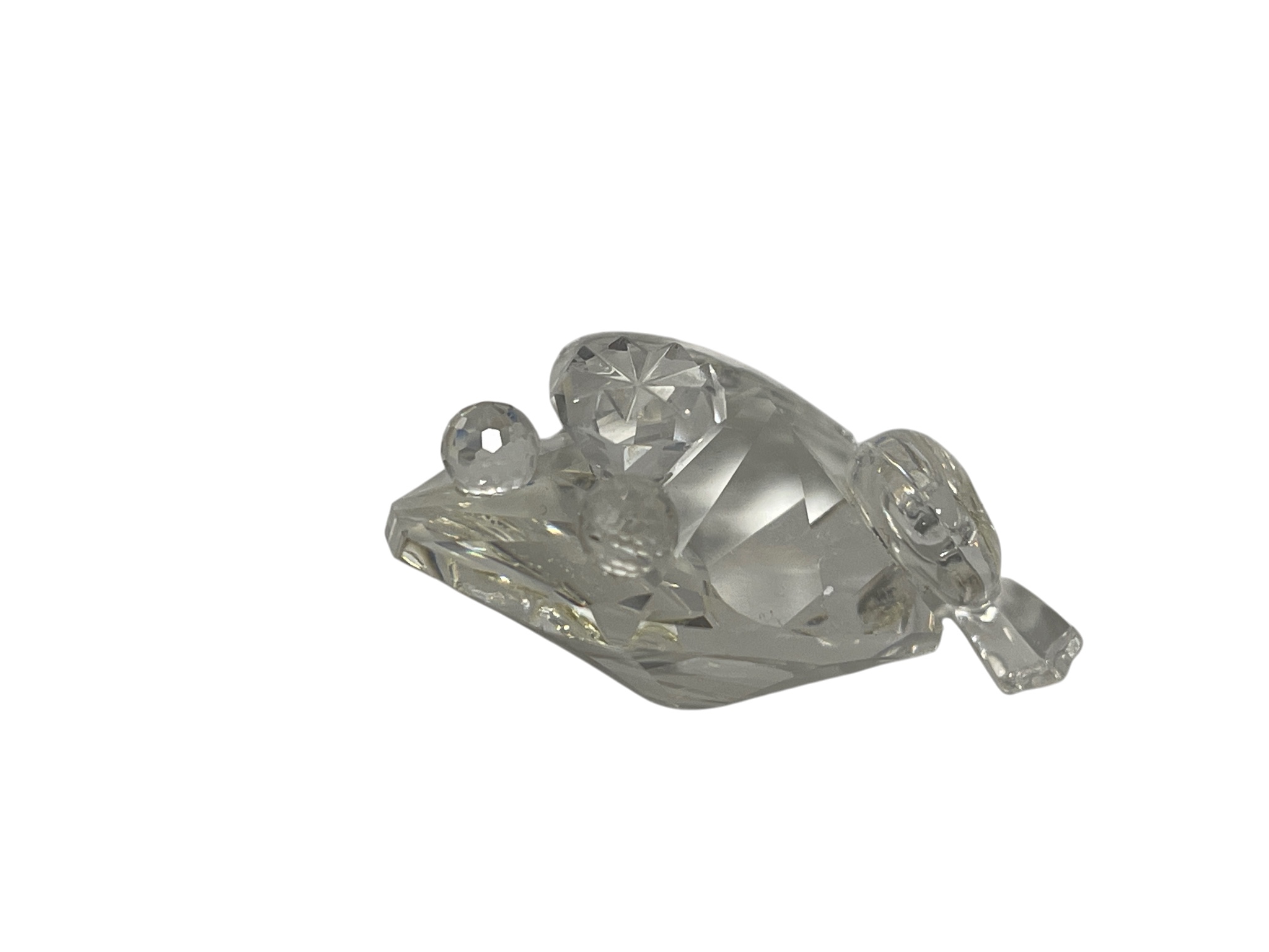  Swarovski Figur 010010 Froschkönign Klare Augen 5,5 cm. Top Zustand  