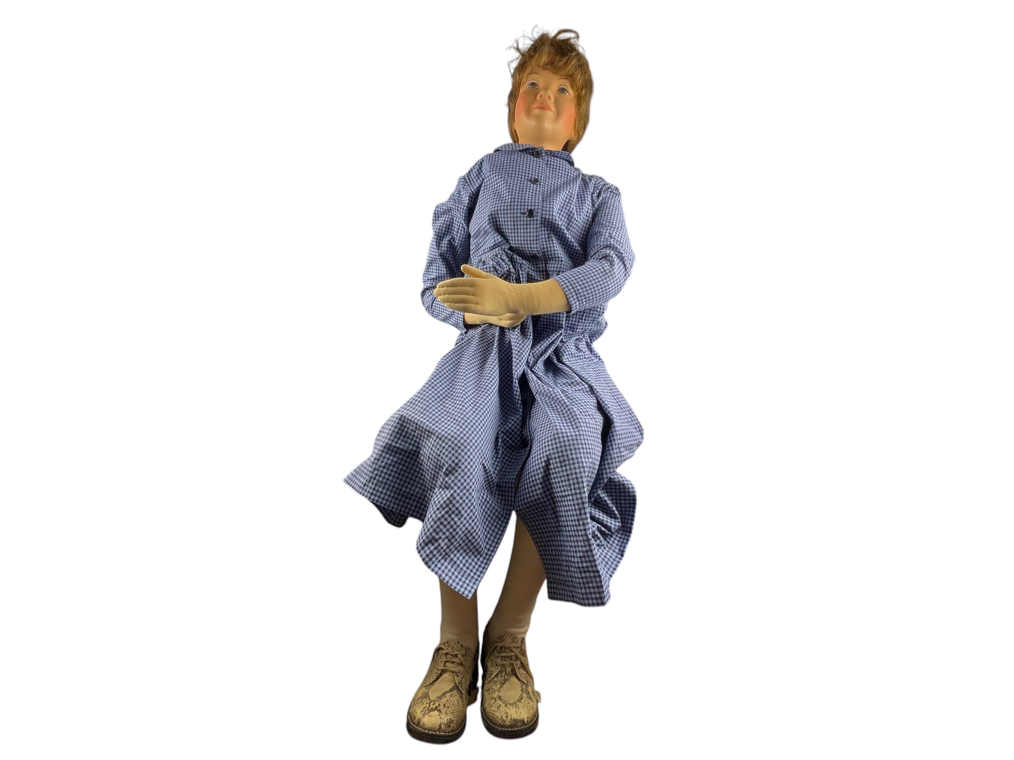 Käthe Kruse Puppe Schaufensterpuppe 115 cm Zustand siehe Fotos 