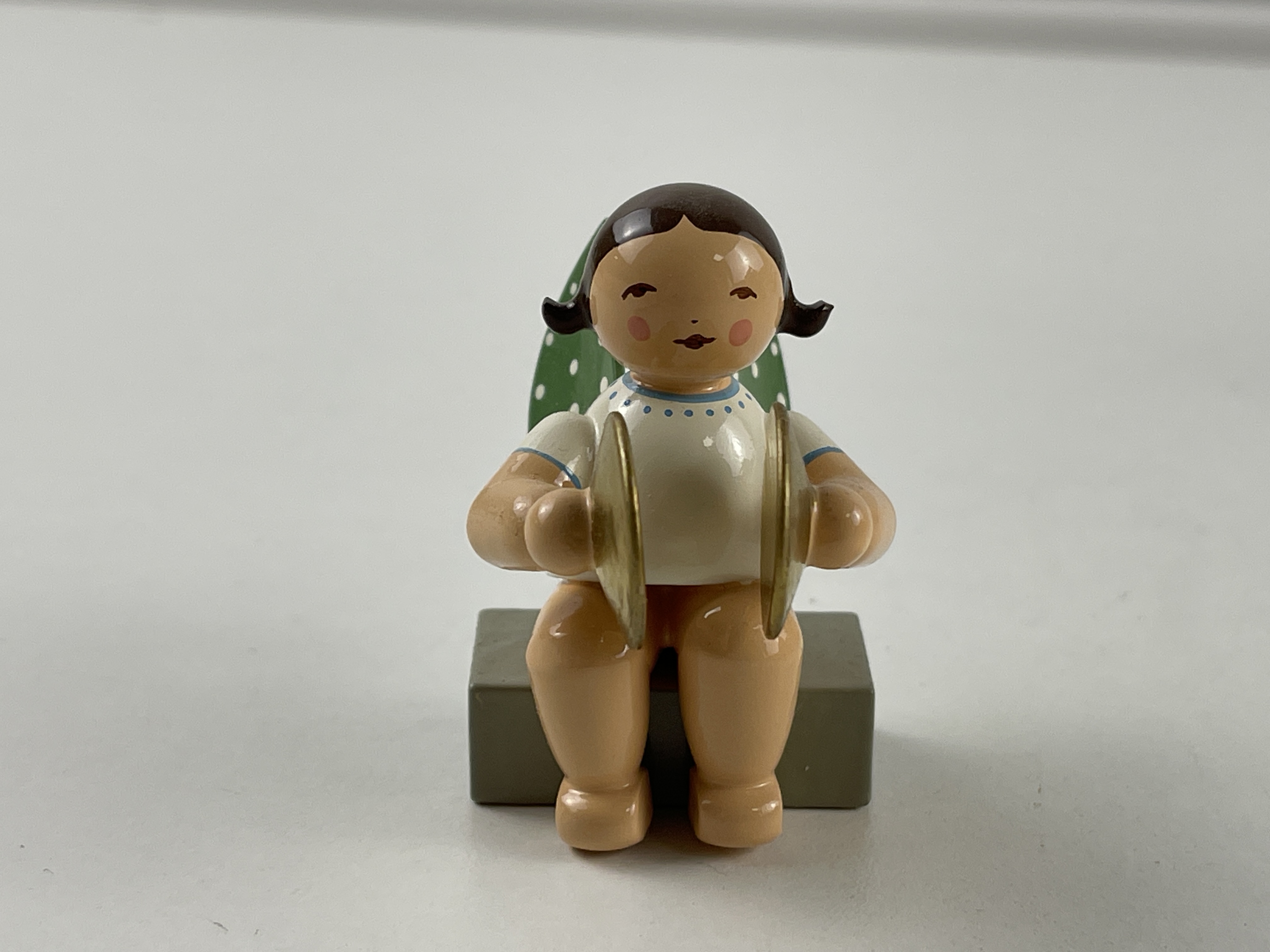 Erzgebirge Wendt und Kühn Figur Engel 5 cm. Top Zustand    