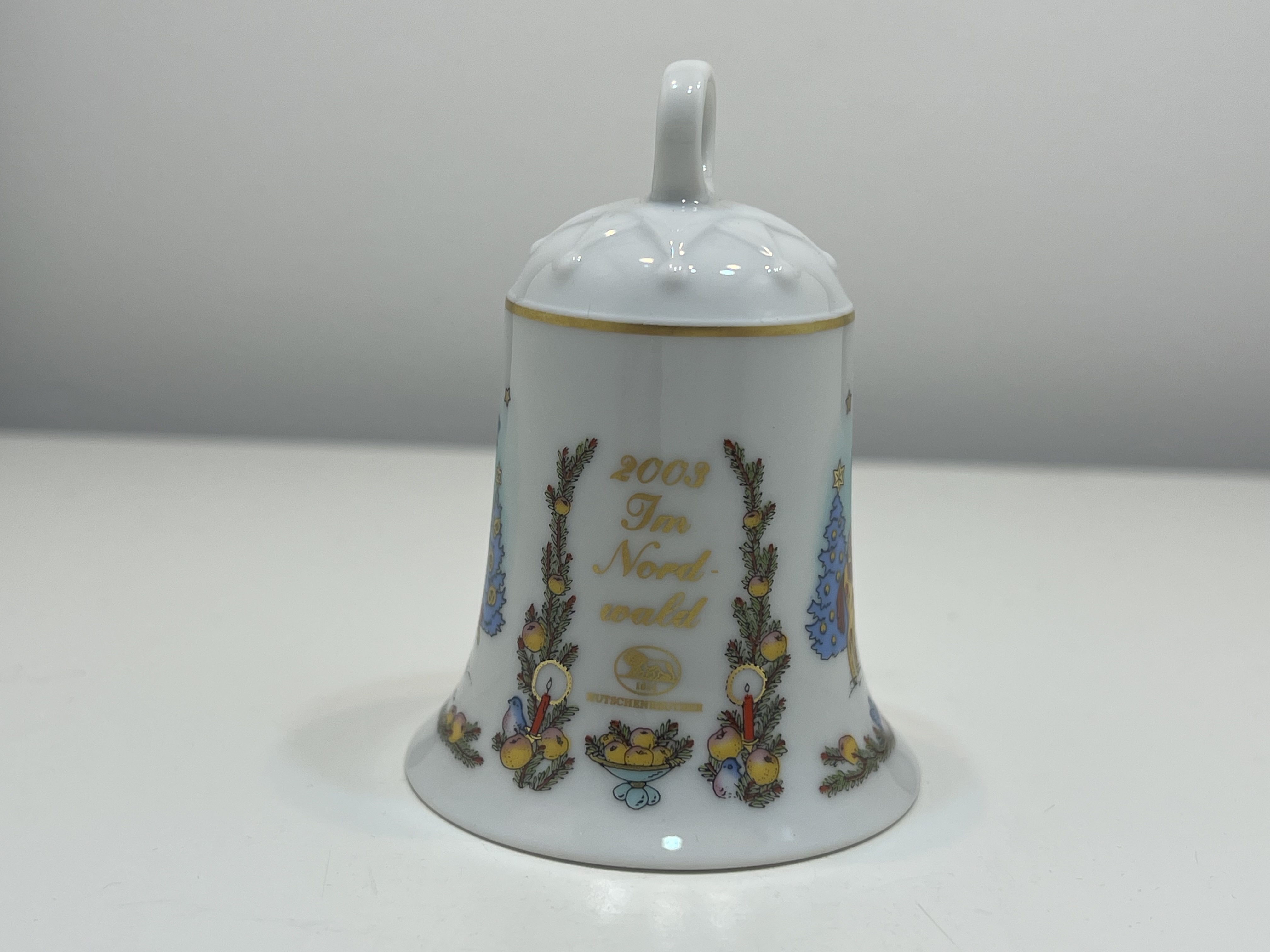  Hutschenreuther 2003 Weihnachtsglocke  7 cm. Top Zustand.  