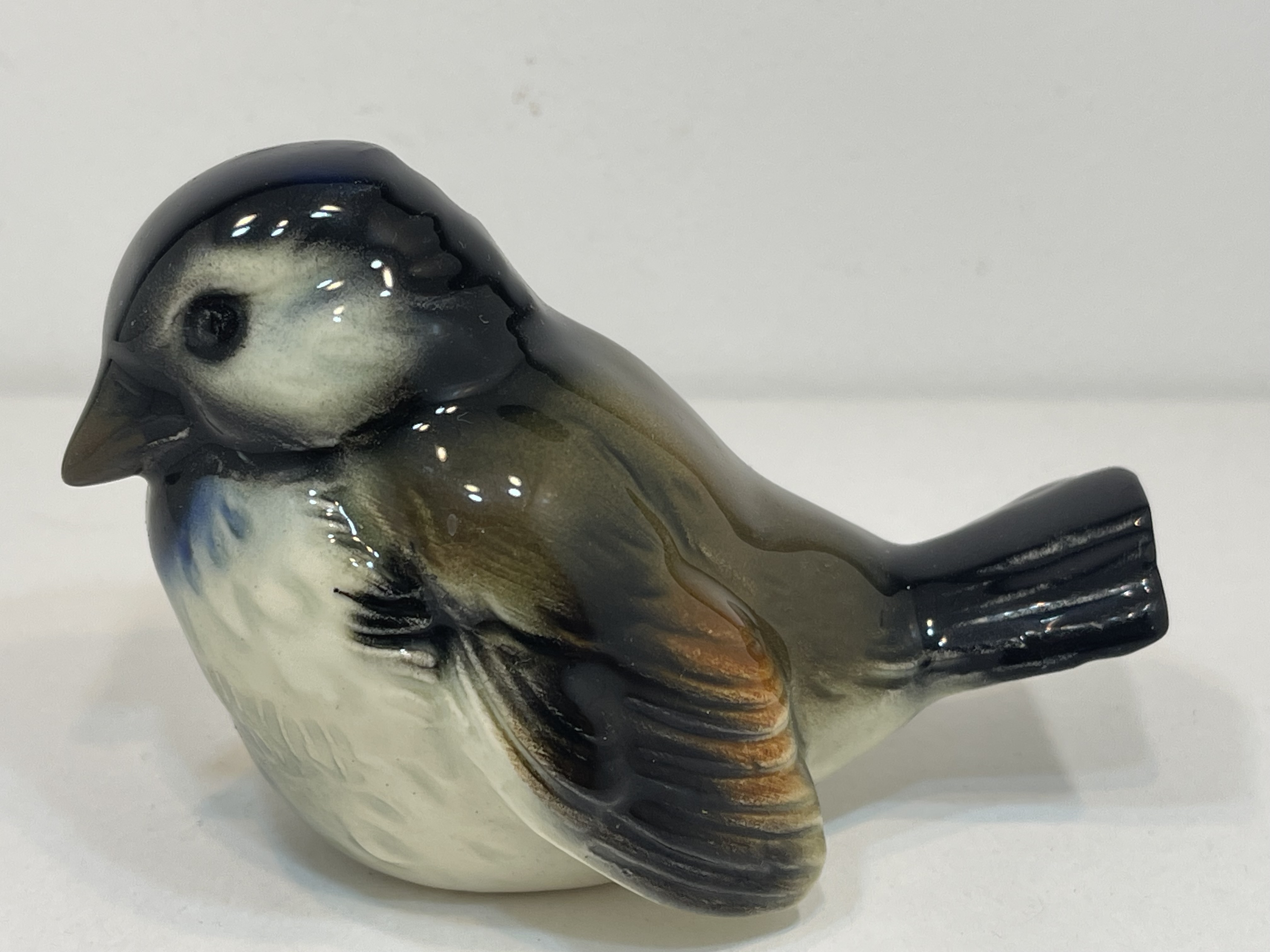 Goebel Vogel Figur Porzellan CV74 - 7x9cm - Top Zustand 1.Wahl  