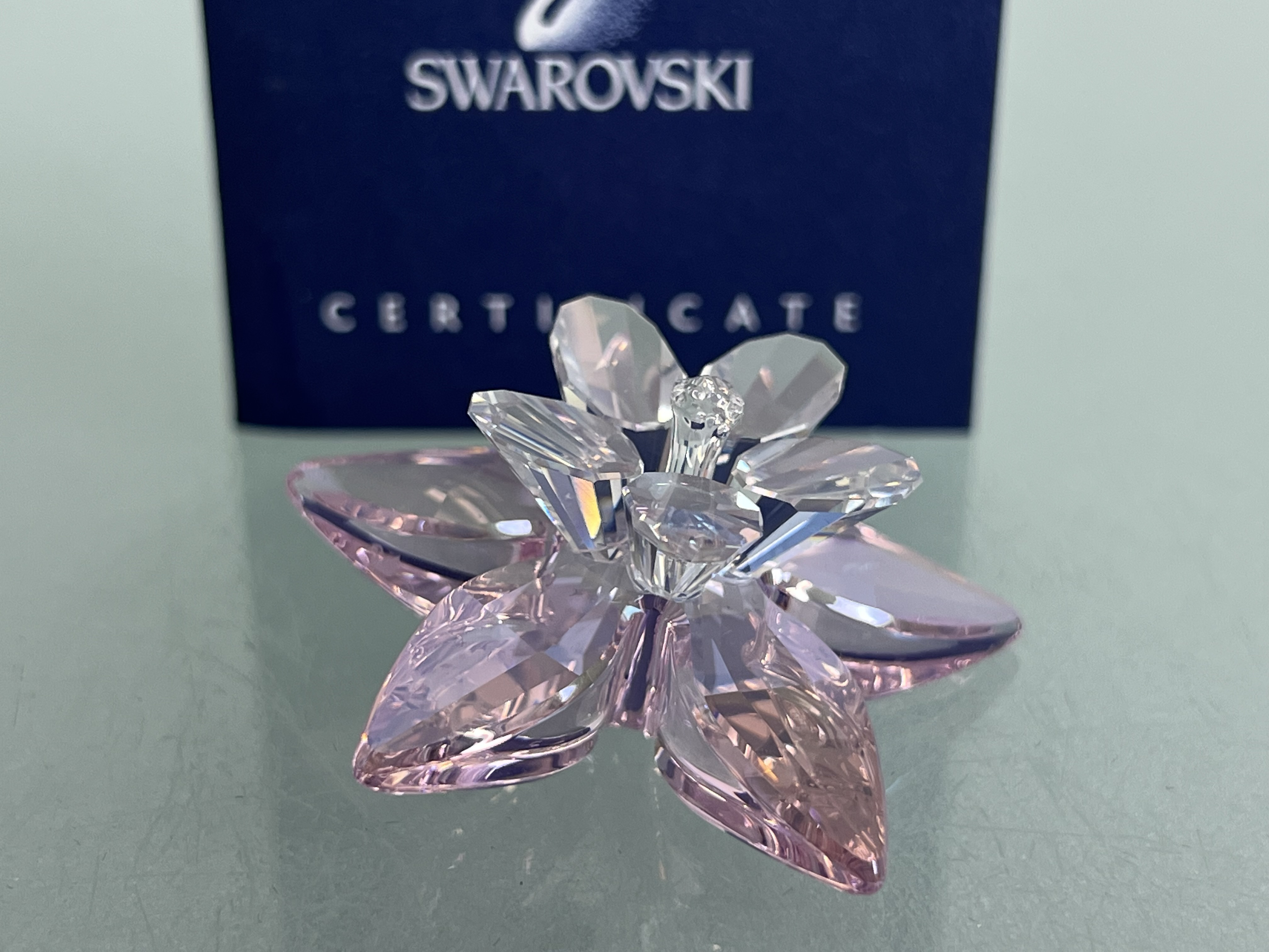 Swarovski 956807 Blume 4,5 cm mit OVP + Zertifikat. Top Zustand. 