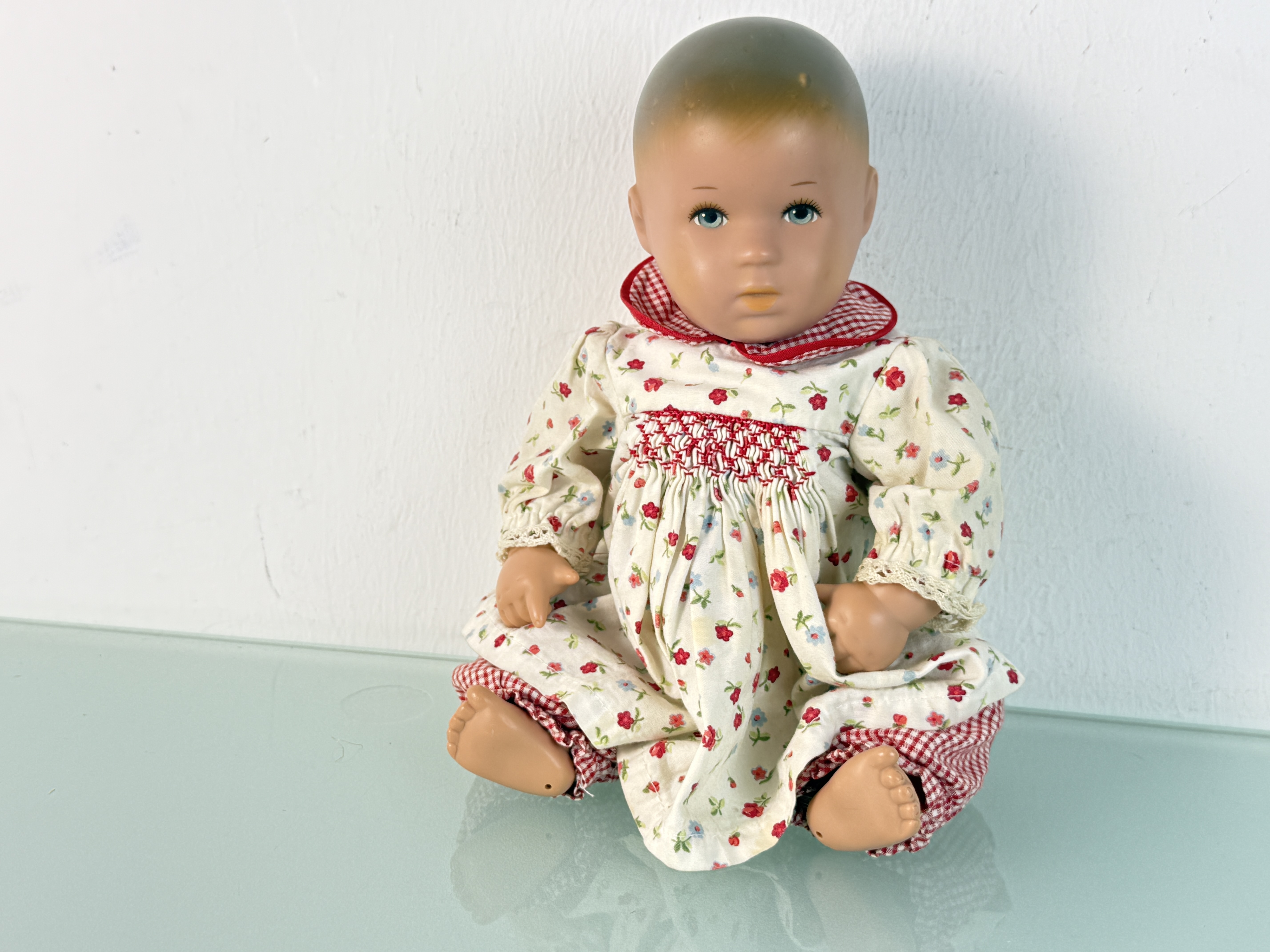 Künstlerpuppe Badebaby Käthe Kruse Vinyl Puppe 29 cm. Top Zustand   