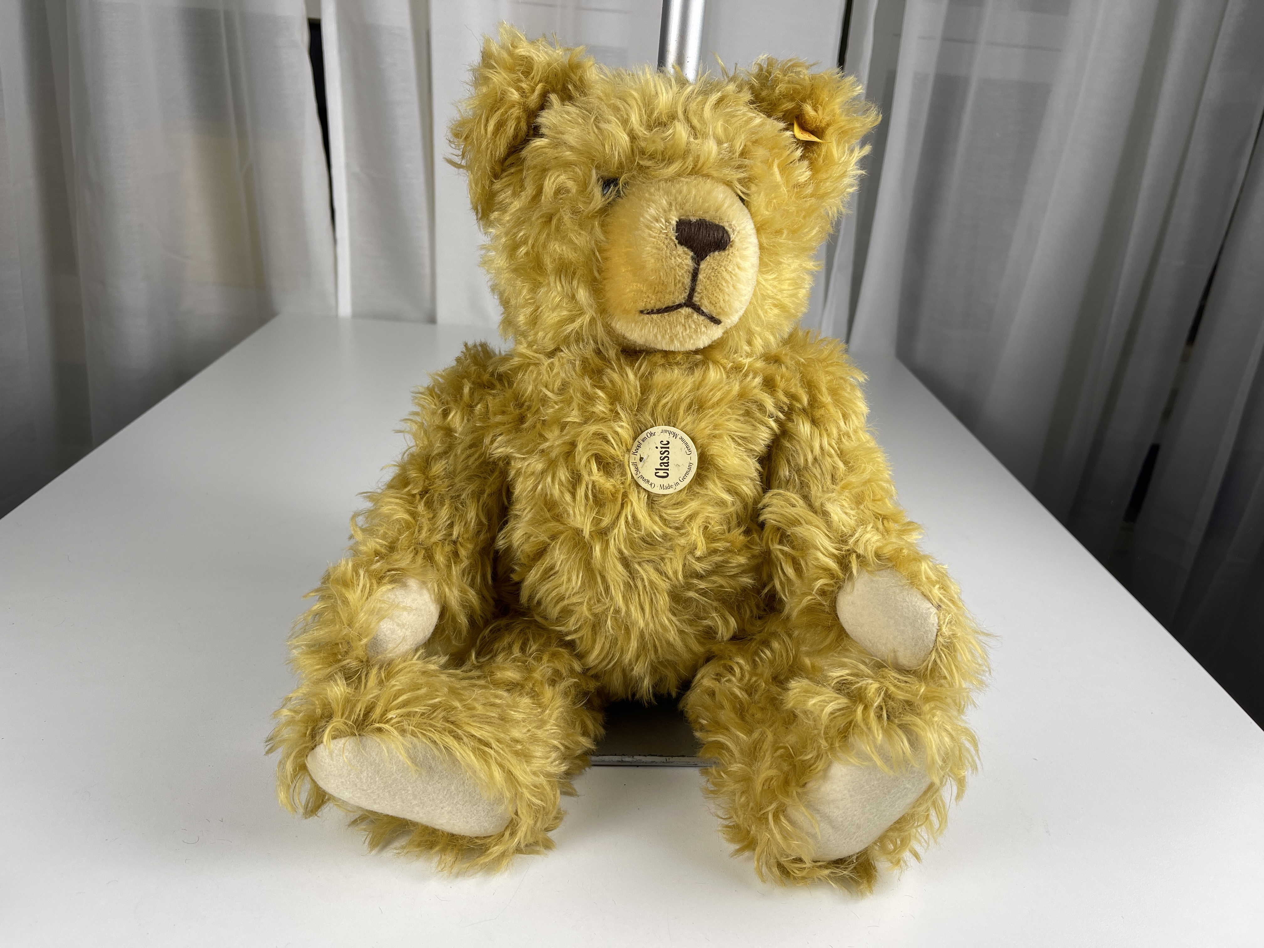 Steiff Tier 005213 Classic Teddybär mit Stimme 40 cm. Top Zustand    