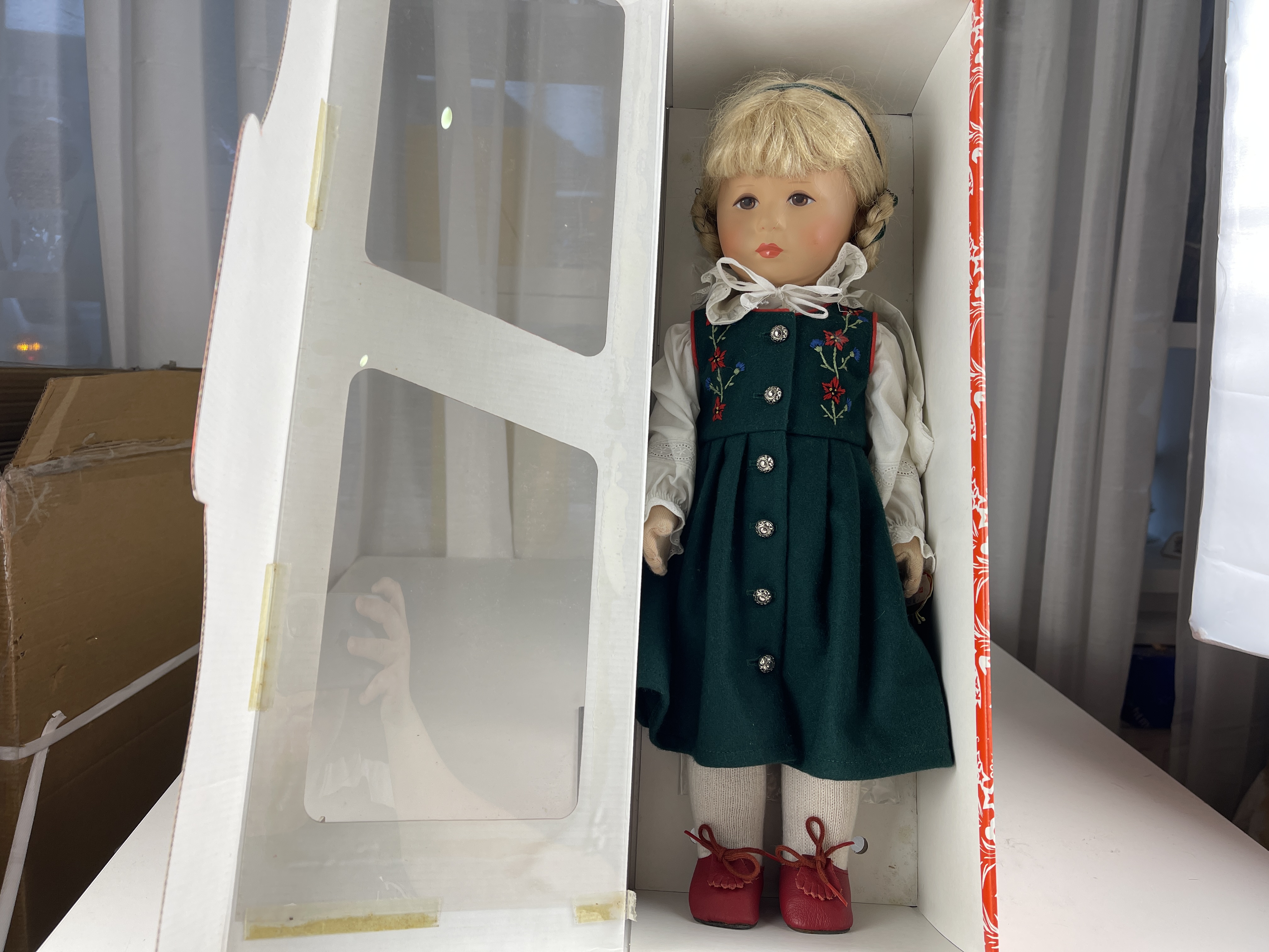 Künstlerpuppe Käthe Kruse Puppe 47 cm. Top Zustand