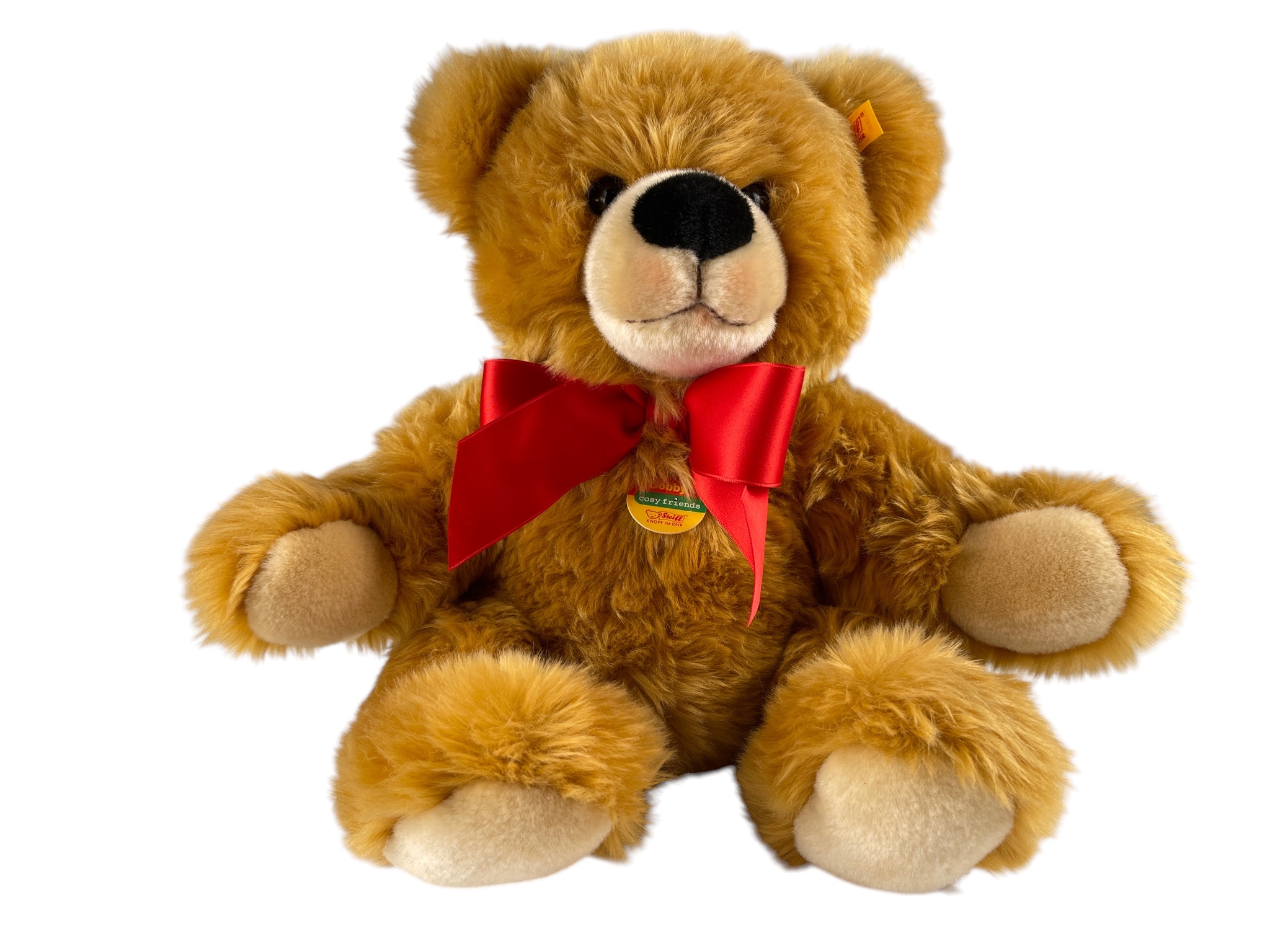 Steiff Tier 013850 Bobby Teddybär 38 cm. Top Zustand 