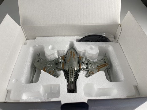 Star Trek Klingon D4 Bird-of-Prey  Raumschiff ca. 20 cm - OVP - Top Zustand