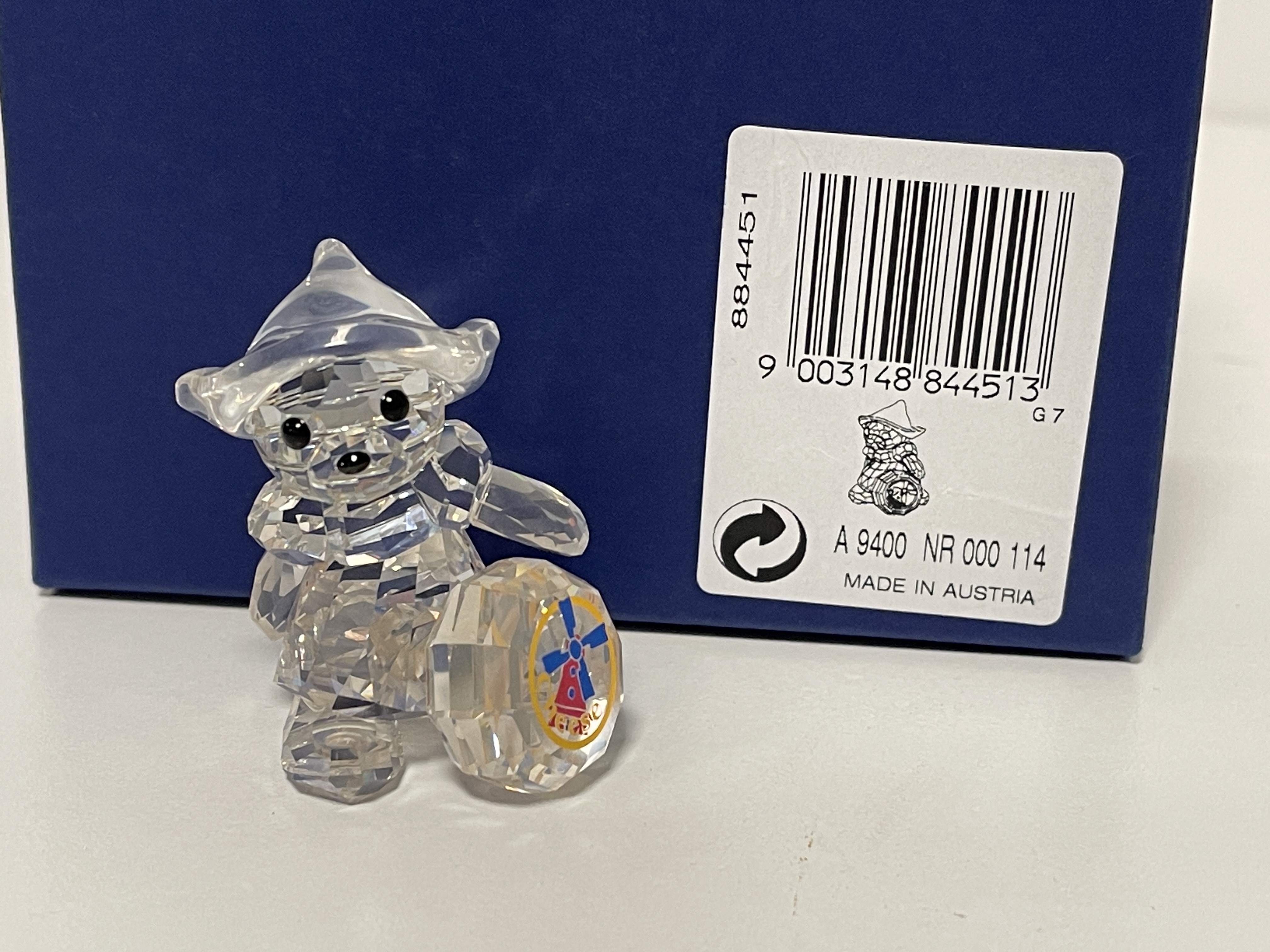 Swarovski Figur 884451 Länderbär Kaatje Kris Bär 4,5 cm. Ovp Zertifikat  Top Zustand 