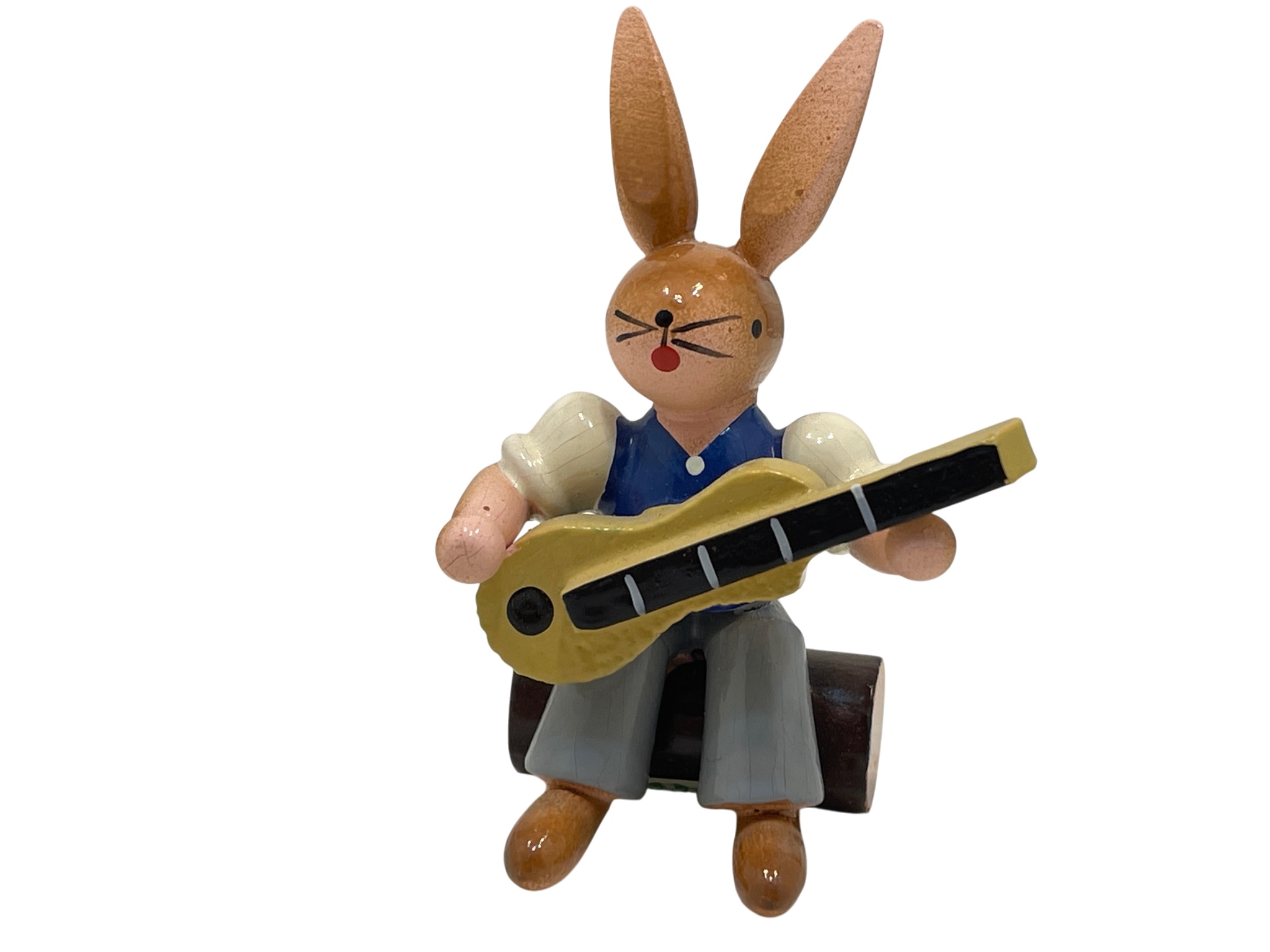 Erzgebirge Figur Hase 6 cm. Zustand siehe Fotos 