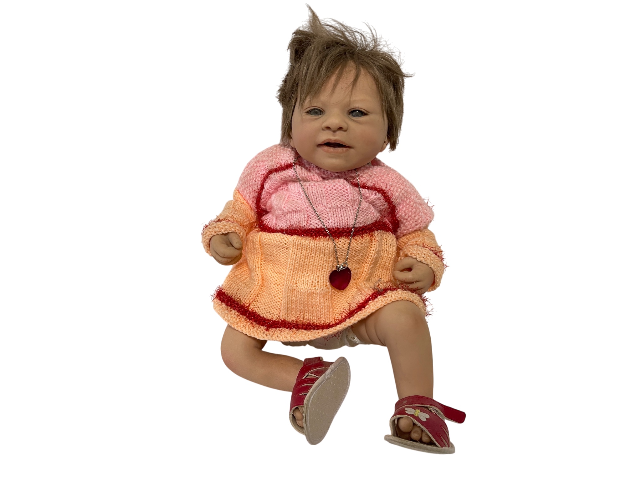 Künstlerpuppe Vinyl 45 cm.  Top Zustand 