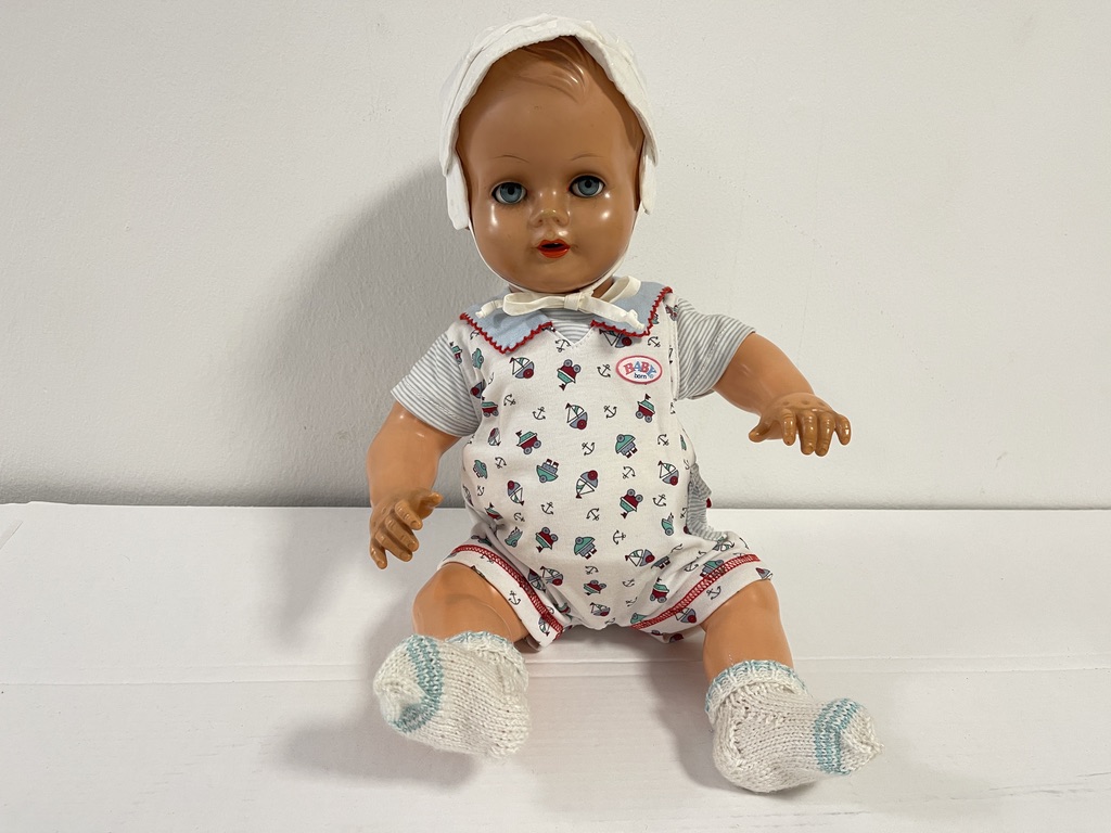 Alte Puppe Sammler Zelluloid Puppe 47 cm. Zustand Siehe Fotos.    