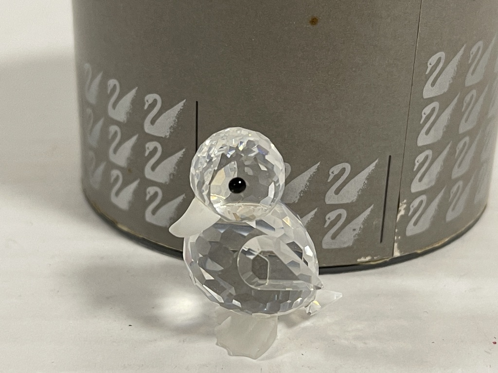  Swarovski Figur 010007 Ente 4 cm. Ovp & Zertifikat. Top Zustand