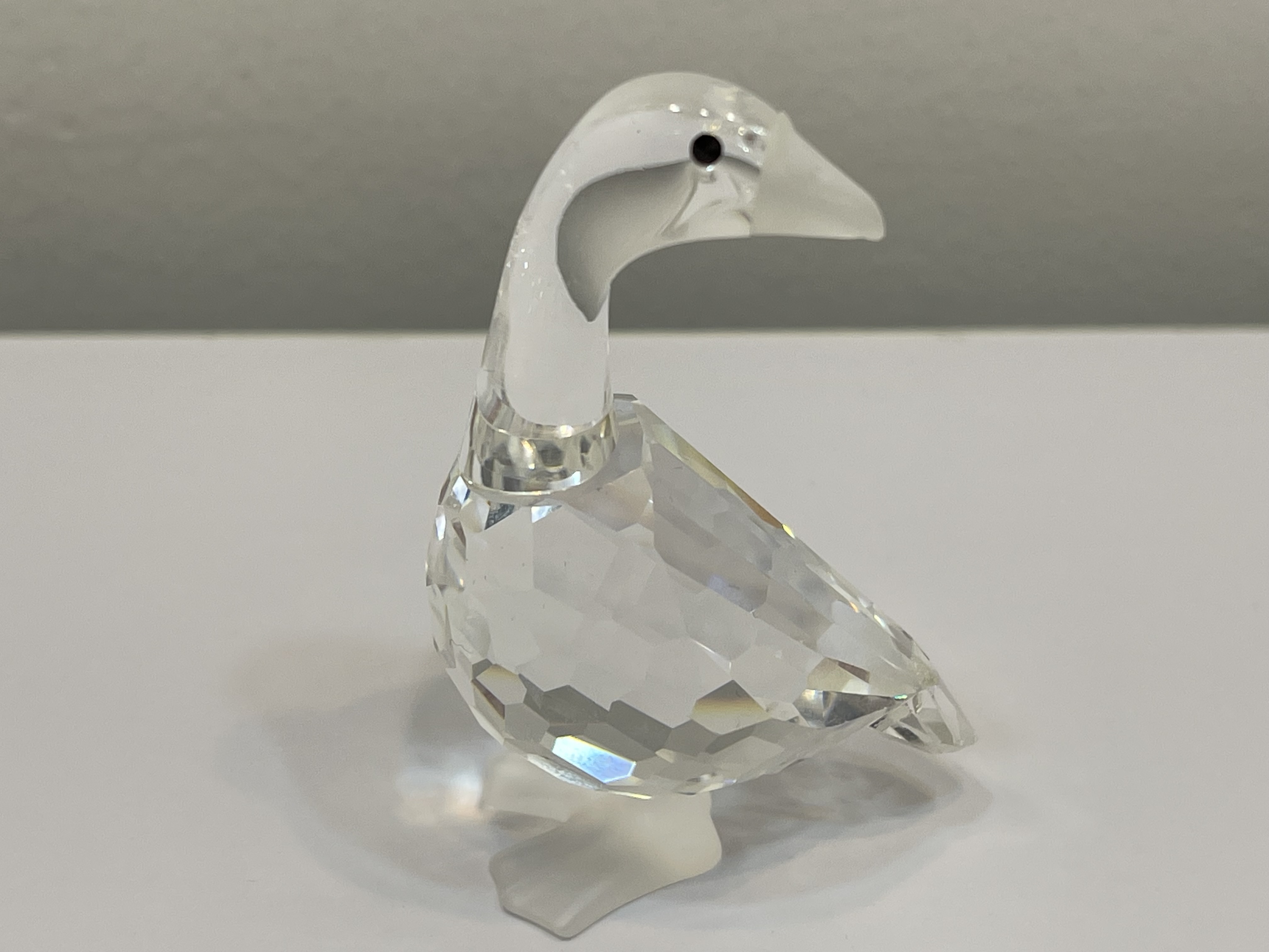  Swarovski Figur Kristall 174960 Große Gans Mutter 6,5 cm. Top Zustand   