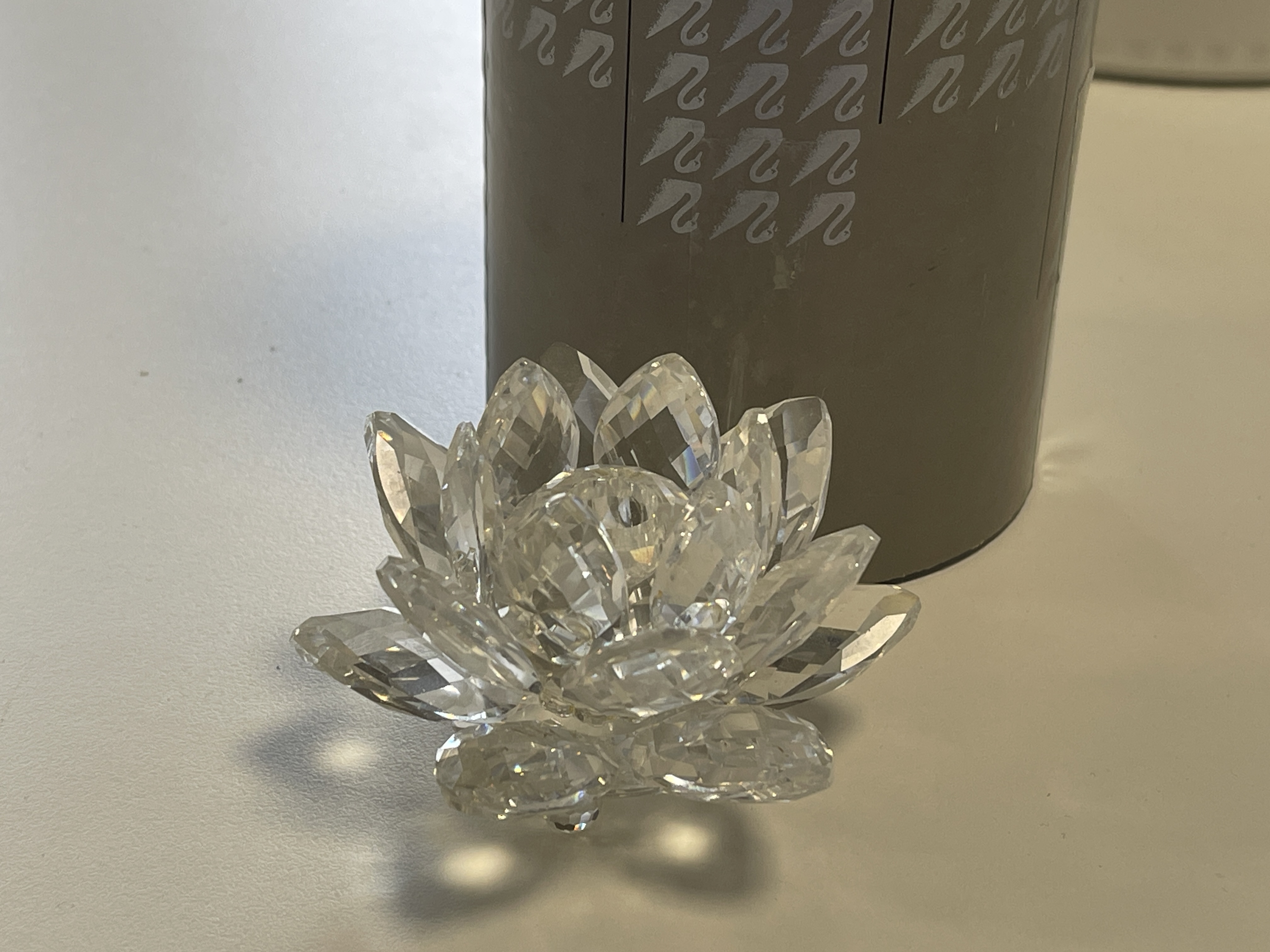 Swarovski Figur 011867 Seerose 8,5 cm Ø. Ovp & Zertifikat. Top Zustand 