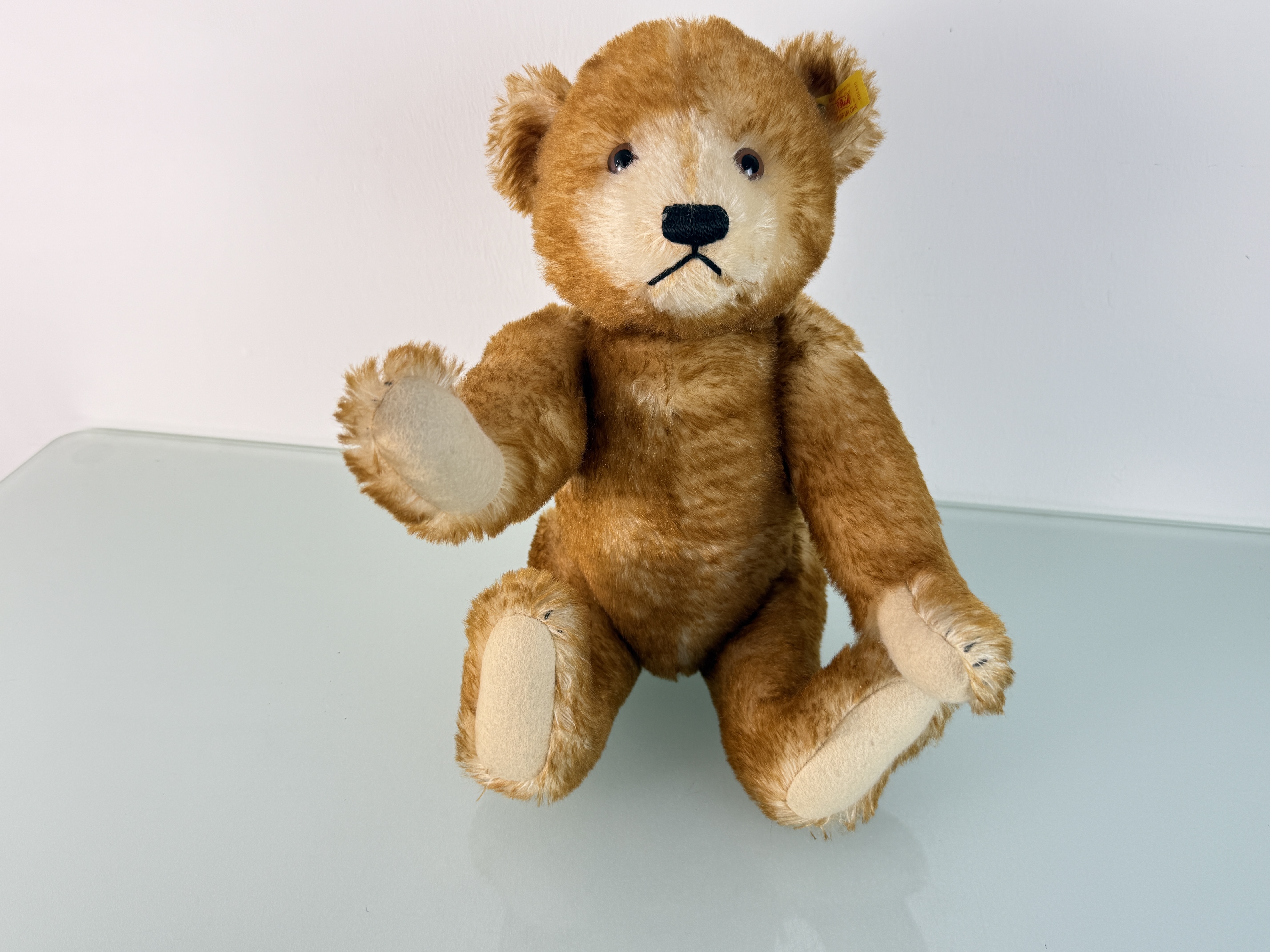 Steiff Tier Teddy Bär 000980 Petsy Teddy Bär 43 cm. Top Zustand 