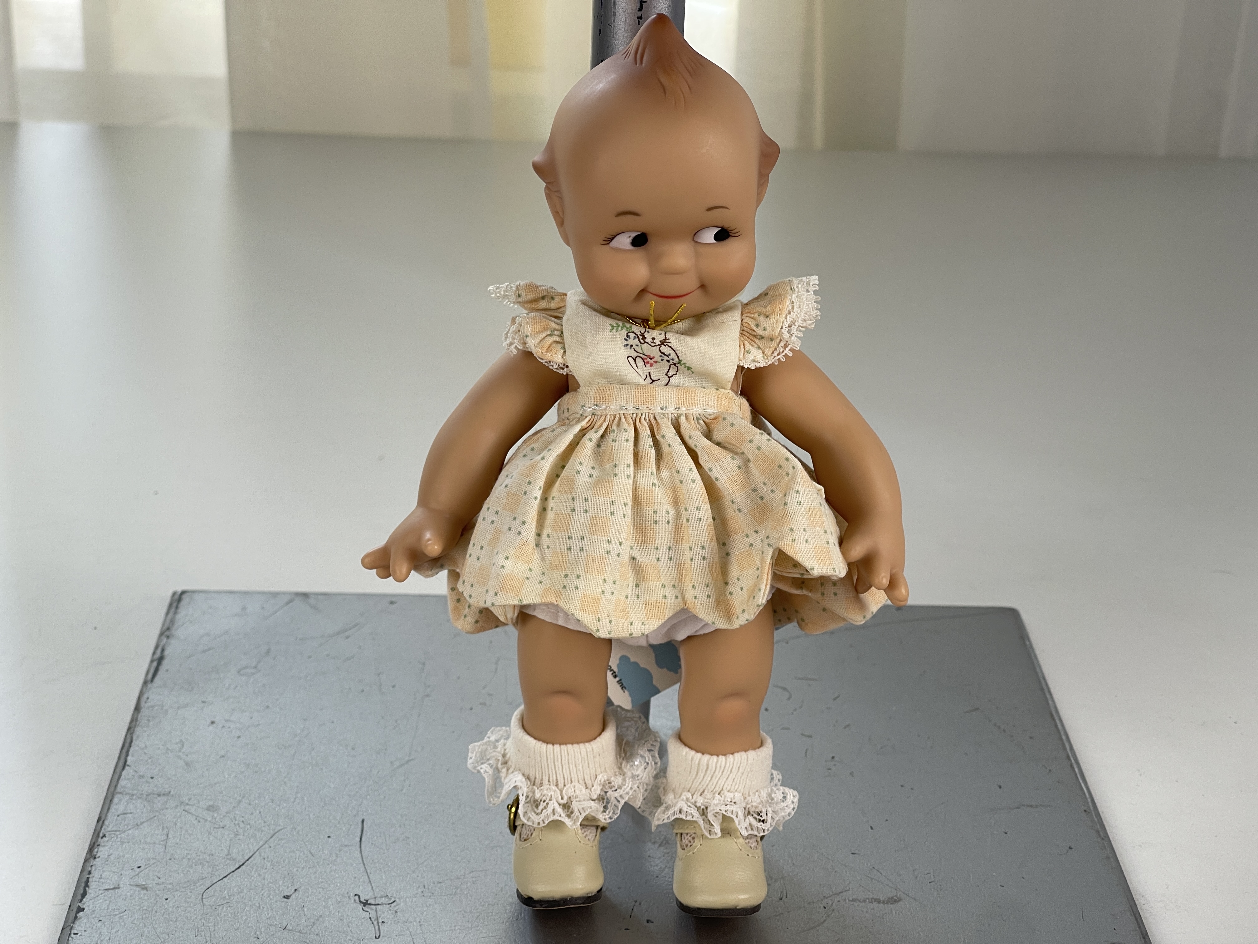 Künstlerpuppe Jesco Kewpie Vinyl Puppe 20 cm. Top Zustand  