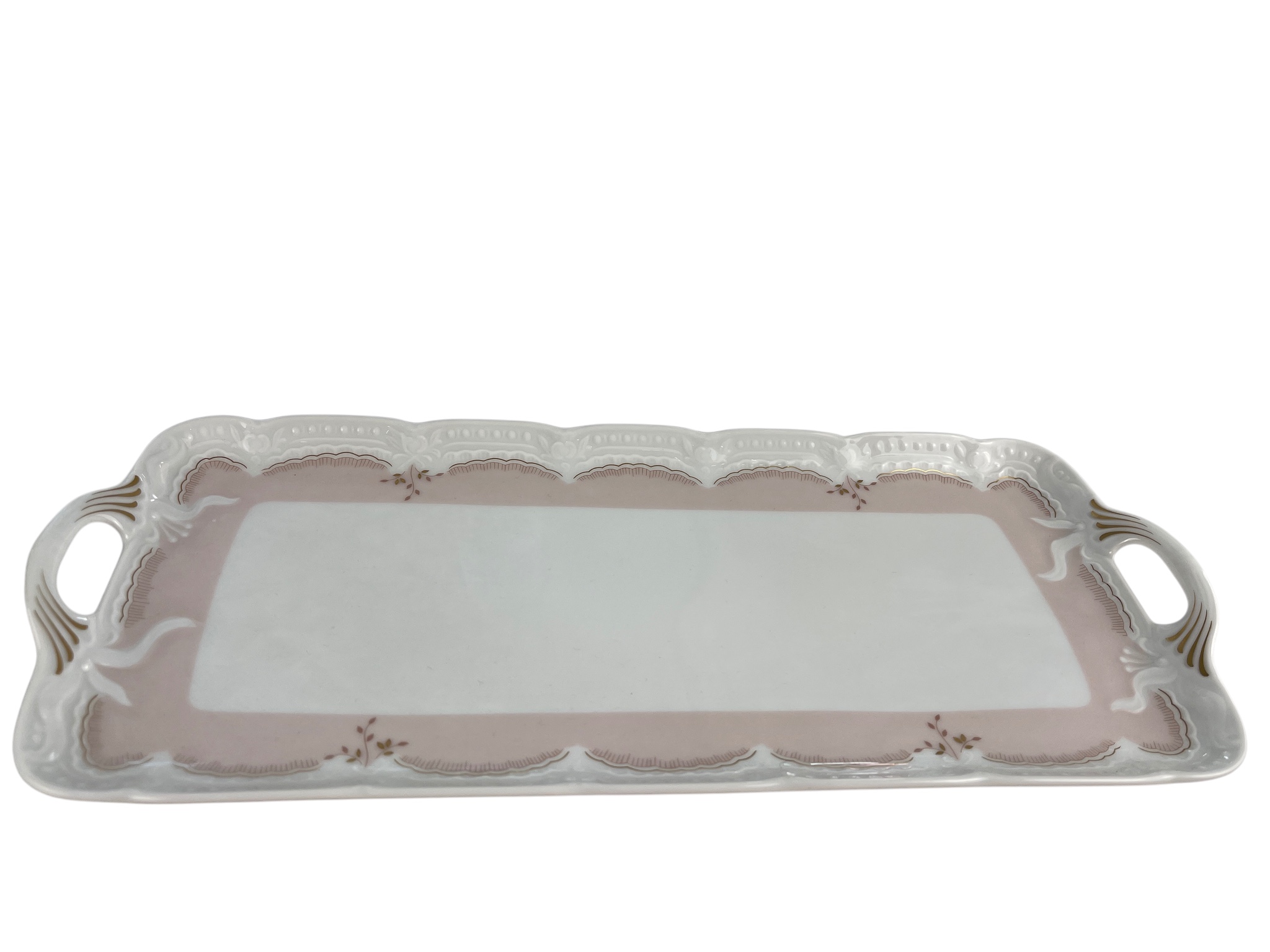  Hutschenreuther Porzellan Servierplatte 34,5 x 15 cm. Top Zustand. 