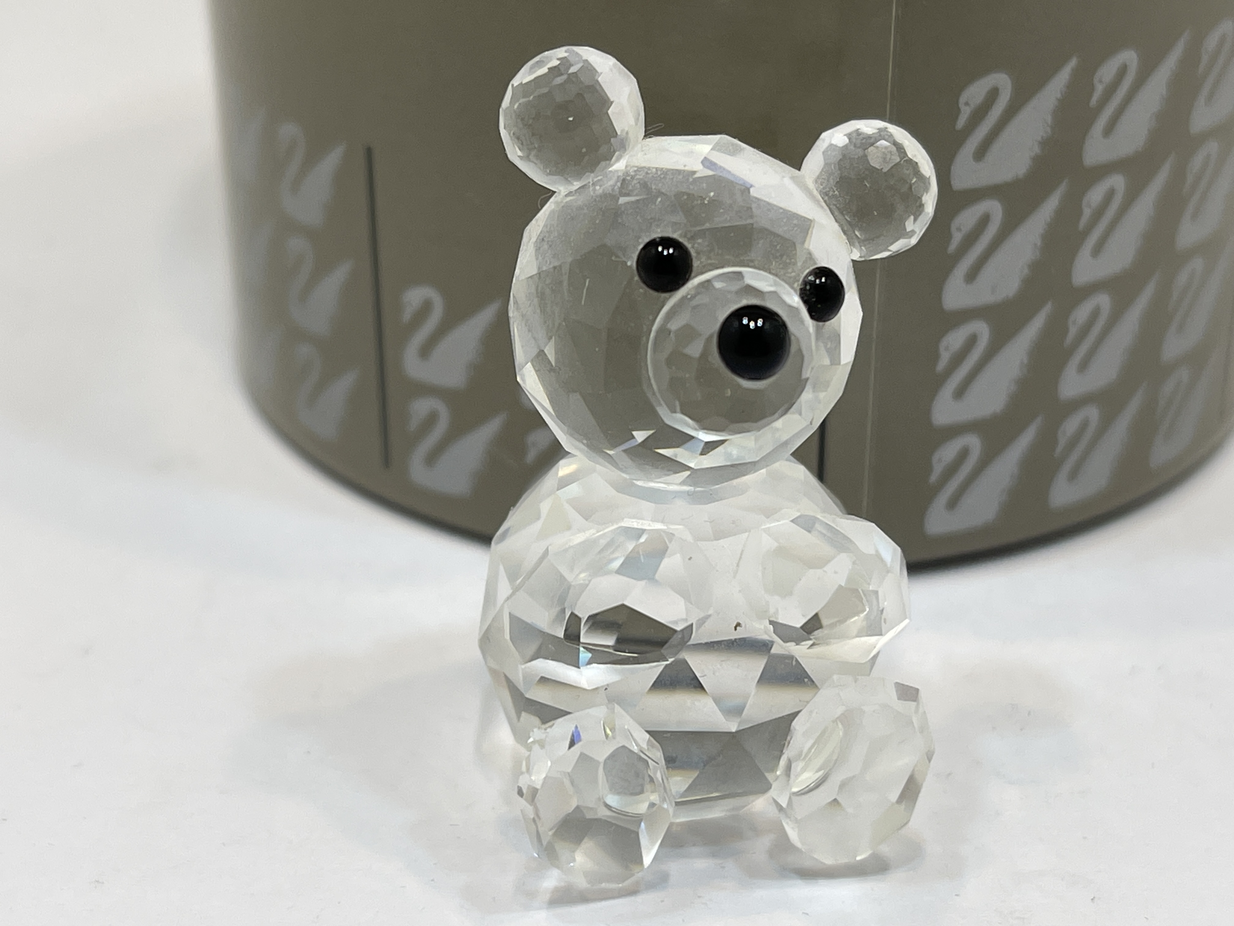  Swarovski Figur 012262 Teddy Bär 4,5 cm. Ovp & Zertifikat. Top Zustand.   