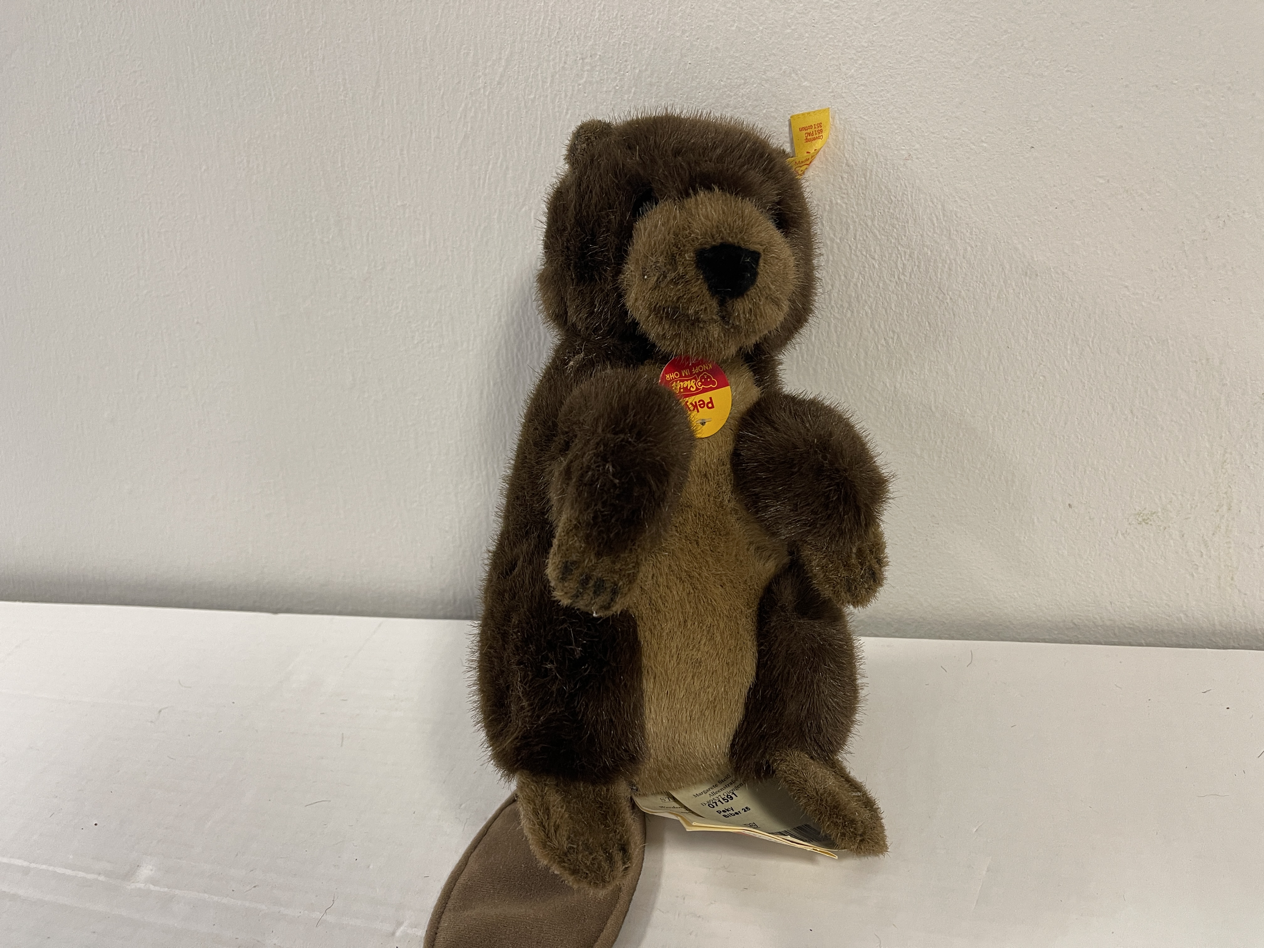 Steiff Tier 071591 Biber 23 cm.Top Zustand